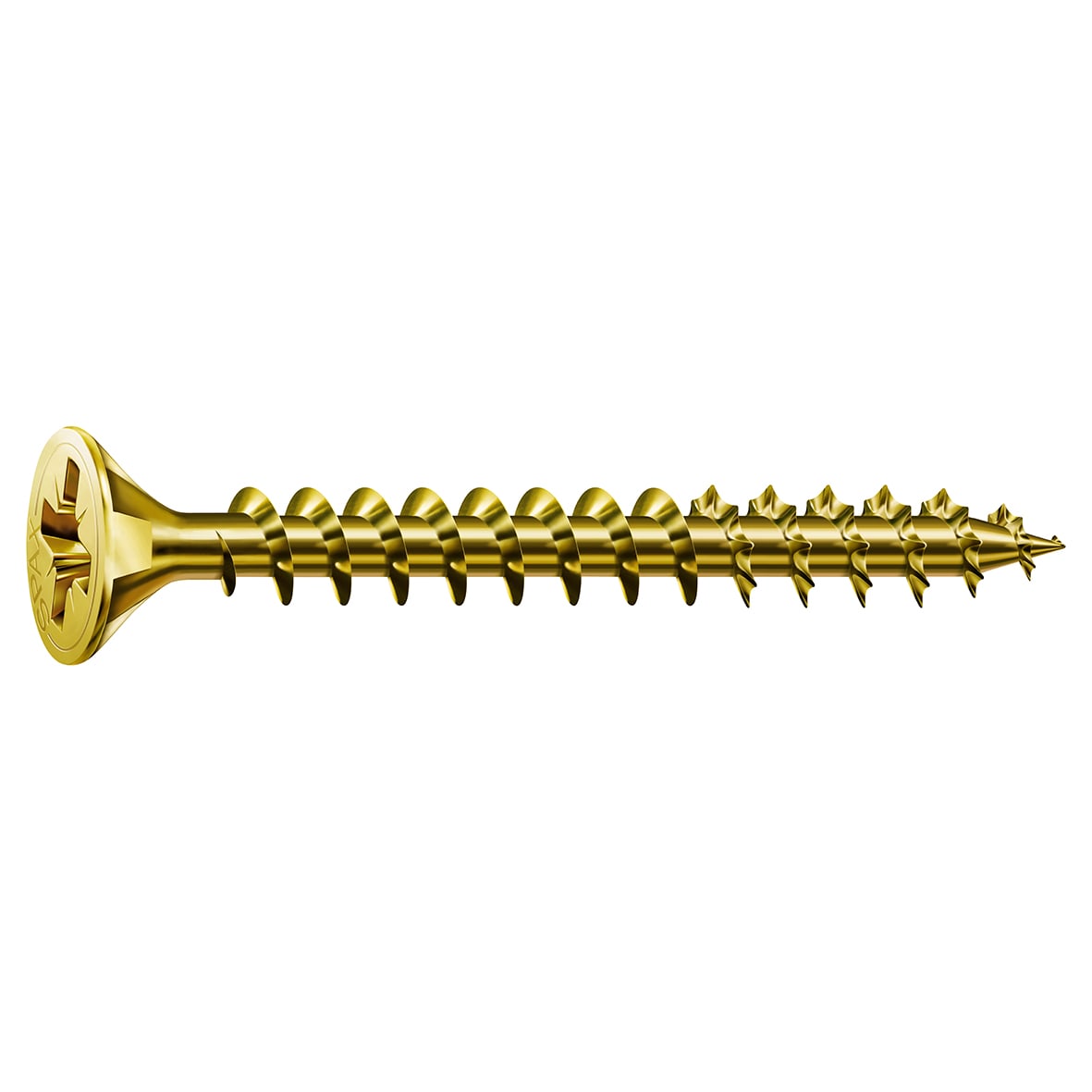 Yellox Pozi Countersunk Wood Screws Trade Pack - Yellow Zinc - Pack of 1100 - view 2