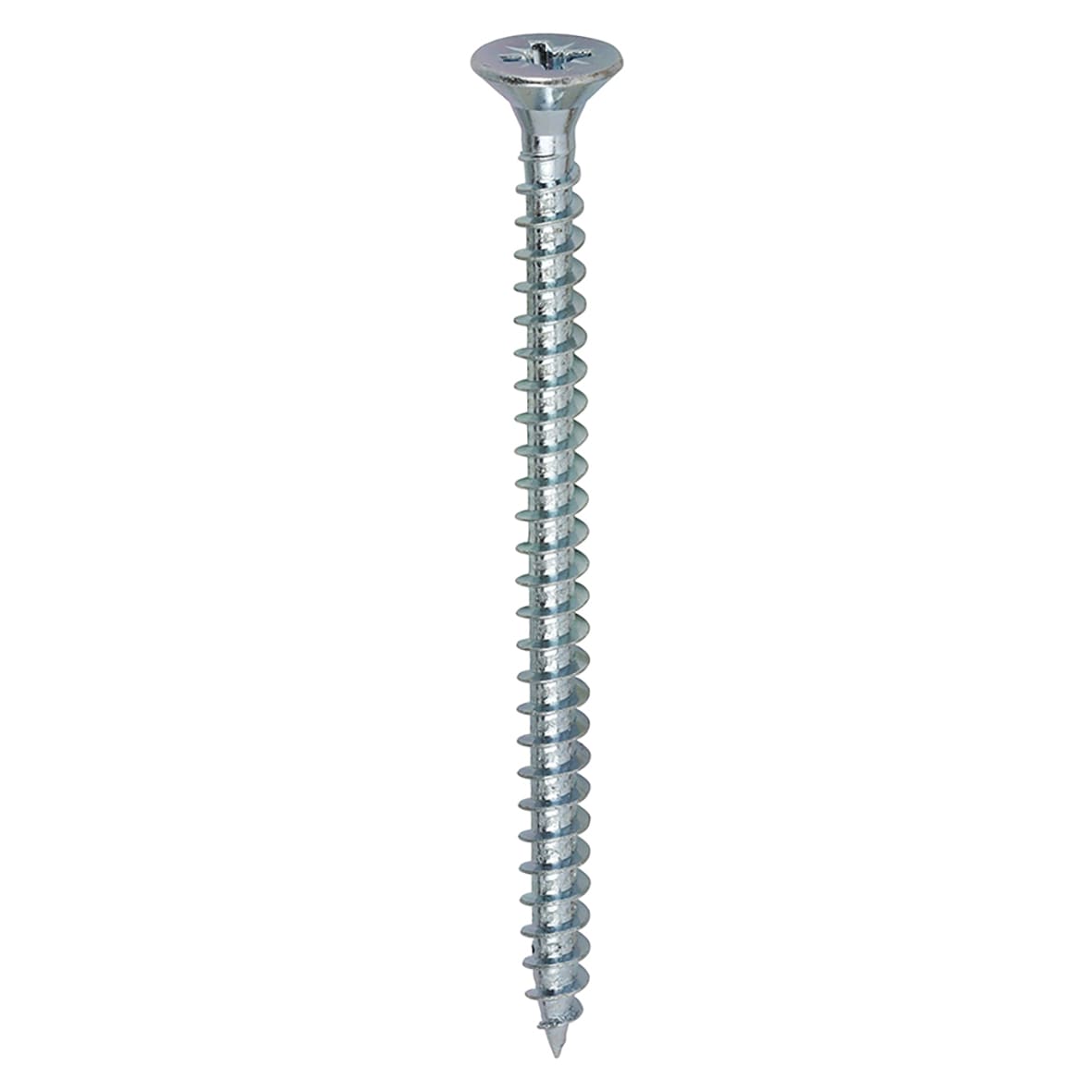 Solo Chippy Pozi Countersunk Wood Screws - 5.0 x 70mm - Zinc Plated - Pack of 200 - view 3