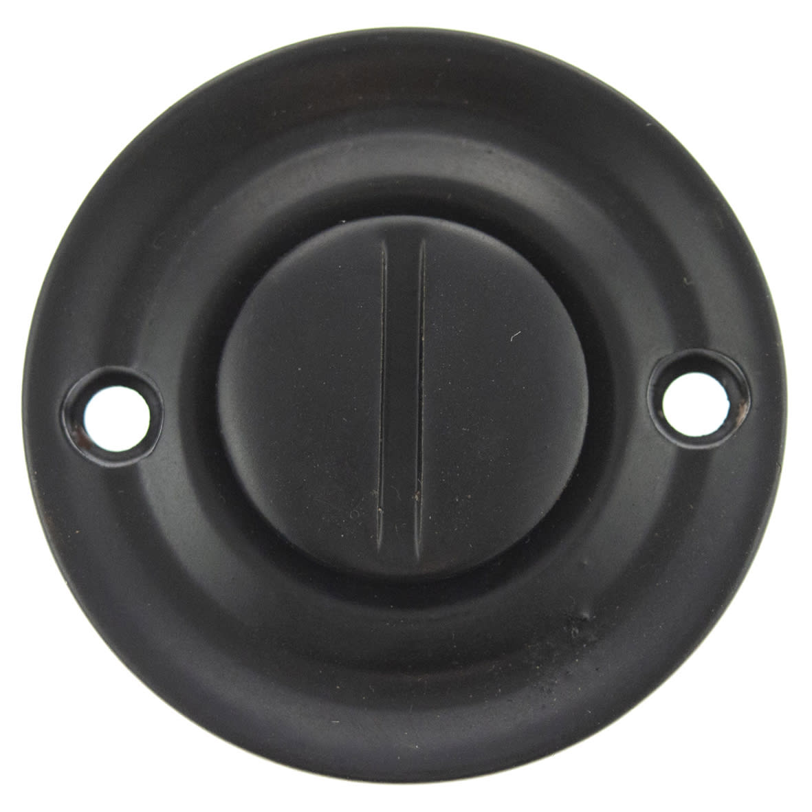 Old English Bathroom Turn and Release - 42mm Diameter - Matt Black - view 2