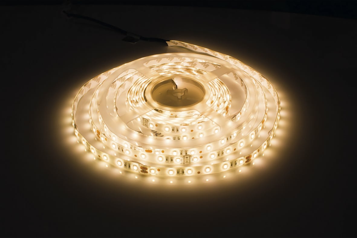 LED 11.28W Flexible Dimmable LED Strip Light - - 5000mm - 800 lumens - 3000K Warm White - view 3