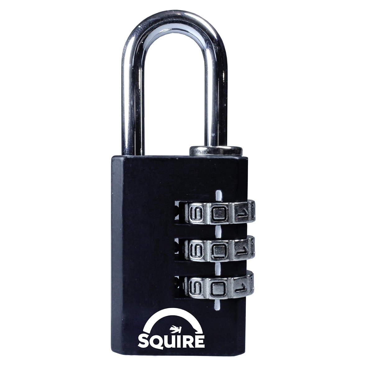 Tough Lock Combination Padlock - 20mm Body - 9 x 22mm Shackle - Black - view 2