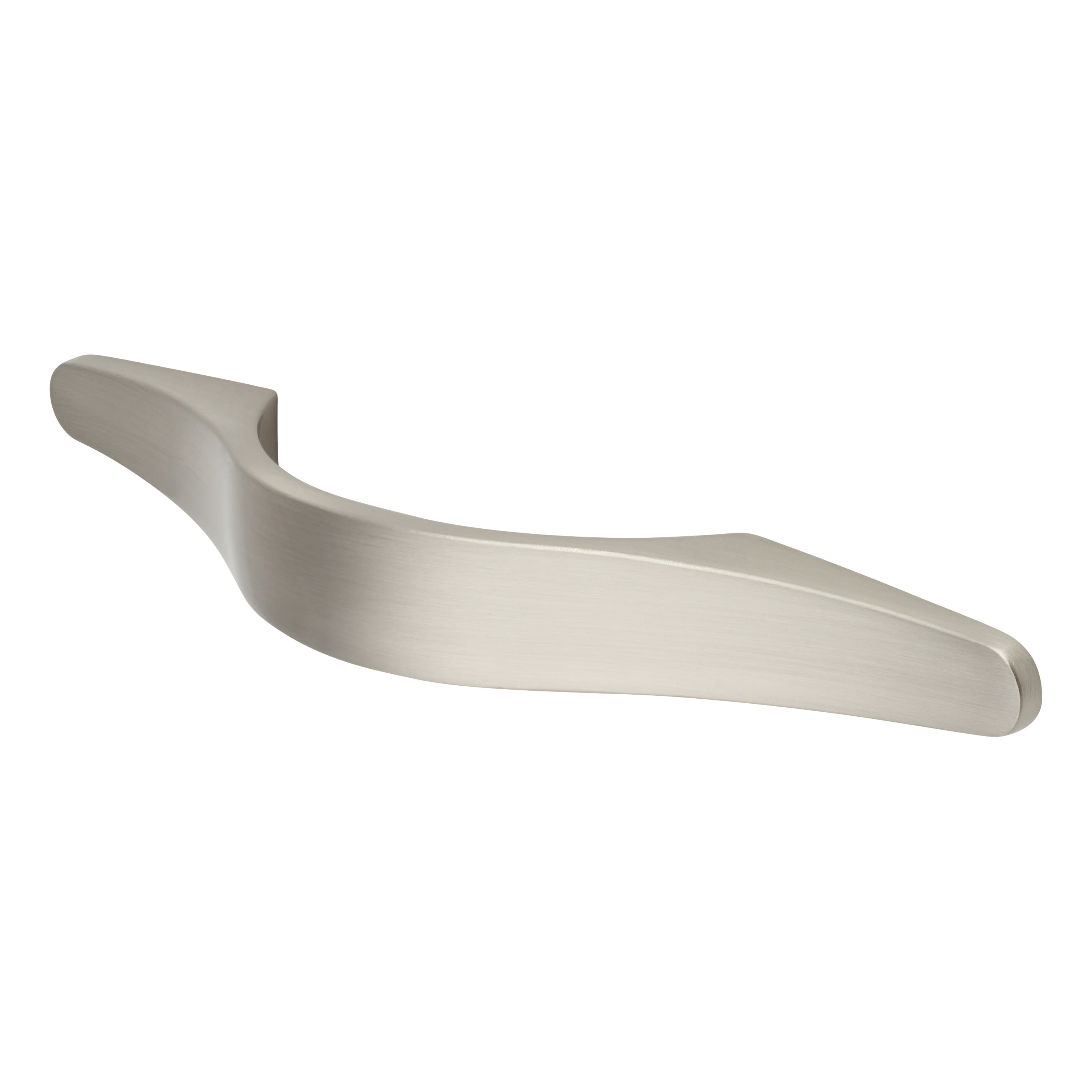 Crofts & Assinder Malvern Bow Cabinet Pull Handle - 96mm Centres - Brushed Satin Nickel - view 4
