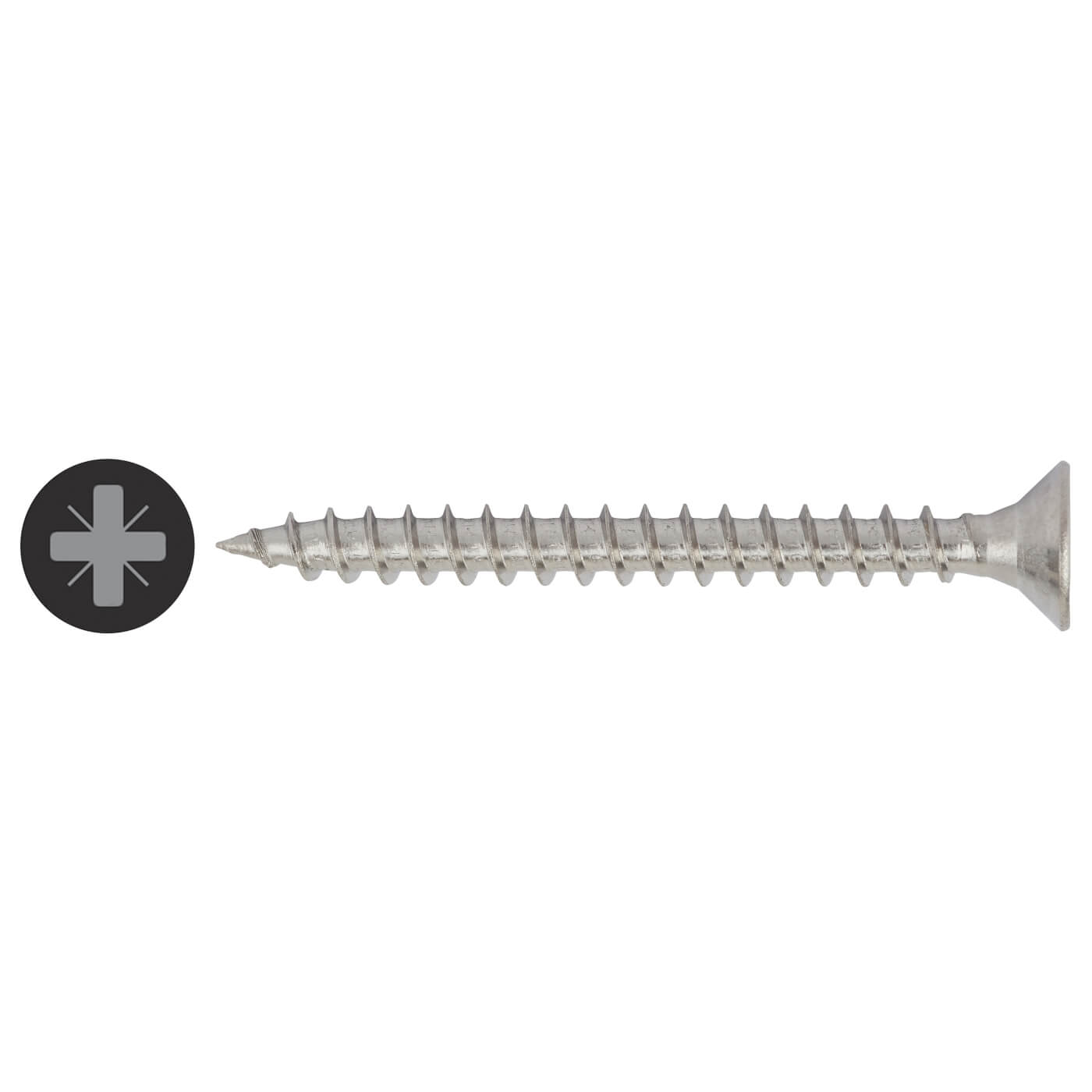 R2 Retinox Pozi Countersunk Wood Screws - 4.0 x 30mm - A2 Stainless Steel - Pack of 200 - view 2