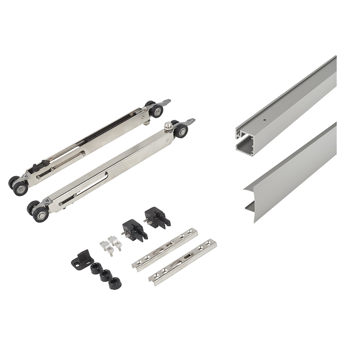 Softslide 90 Soft Open/Close Sliding Door Gear Kit - 2000mm Track - 90kg Max Door Weight - view 3