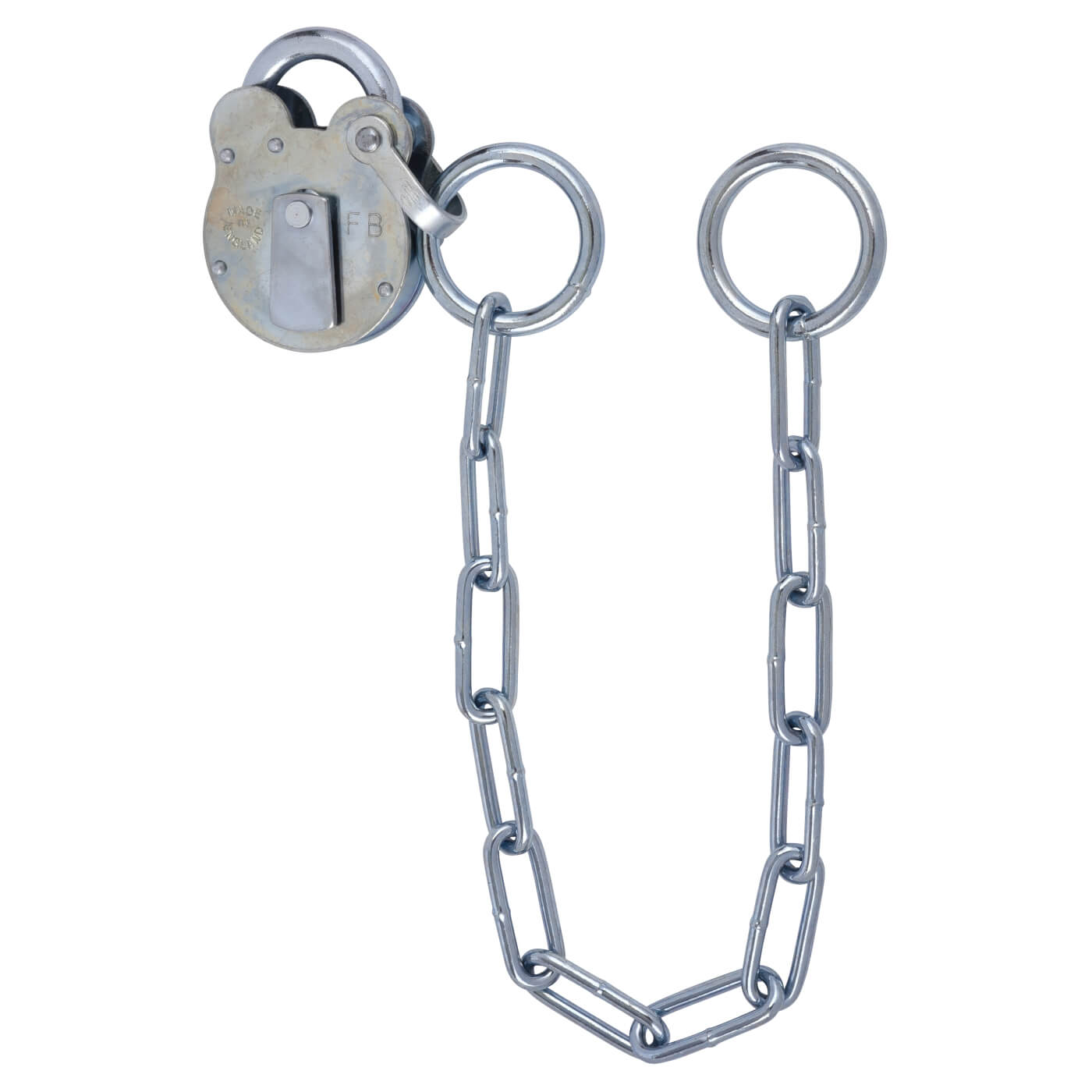 Fire Brigade FB1 Padlock and Chain - No Key - view 2