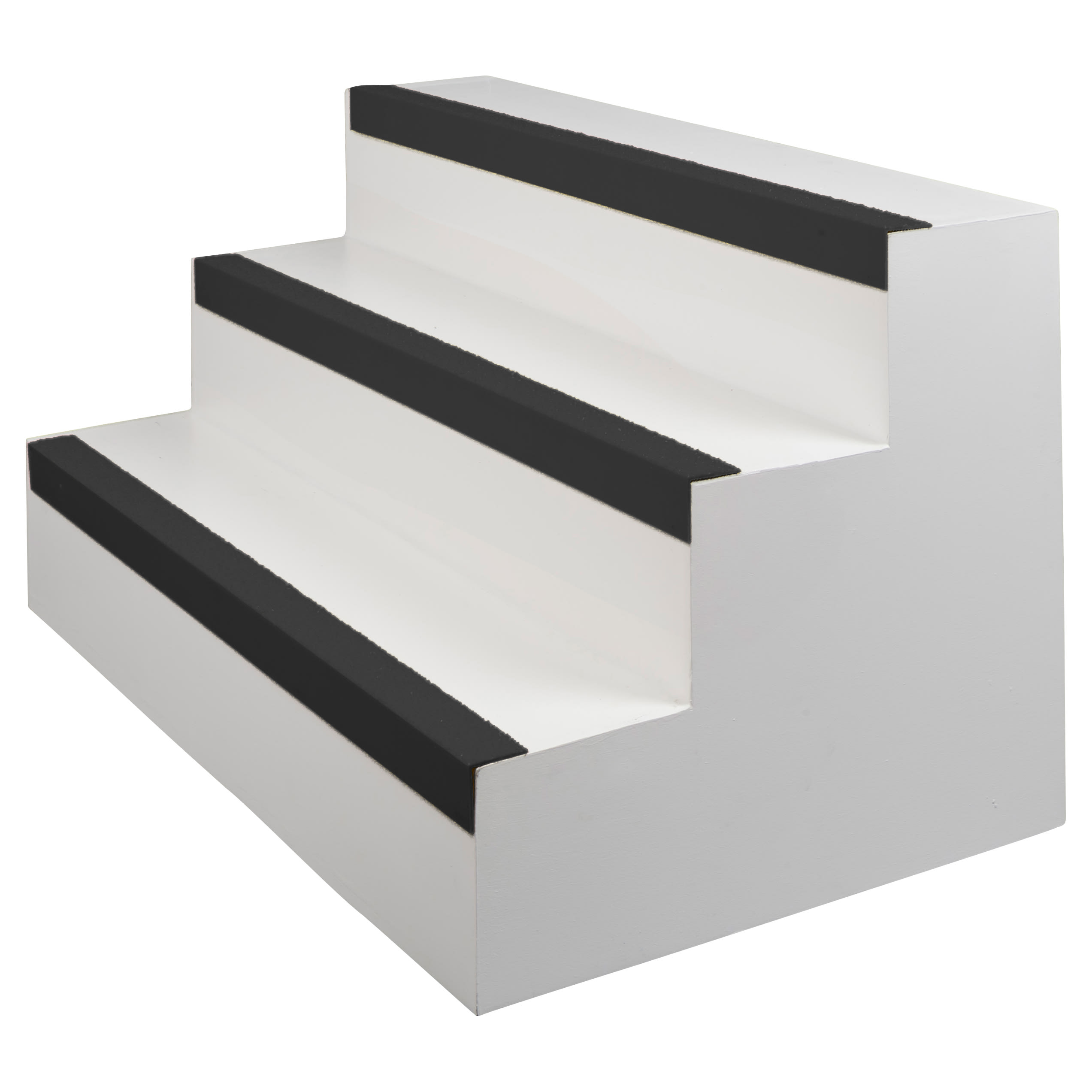 Heavy Duty Anti Slip Stair Nosing Strip - 1500 x 70 x 30mm - Black - view 2