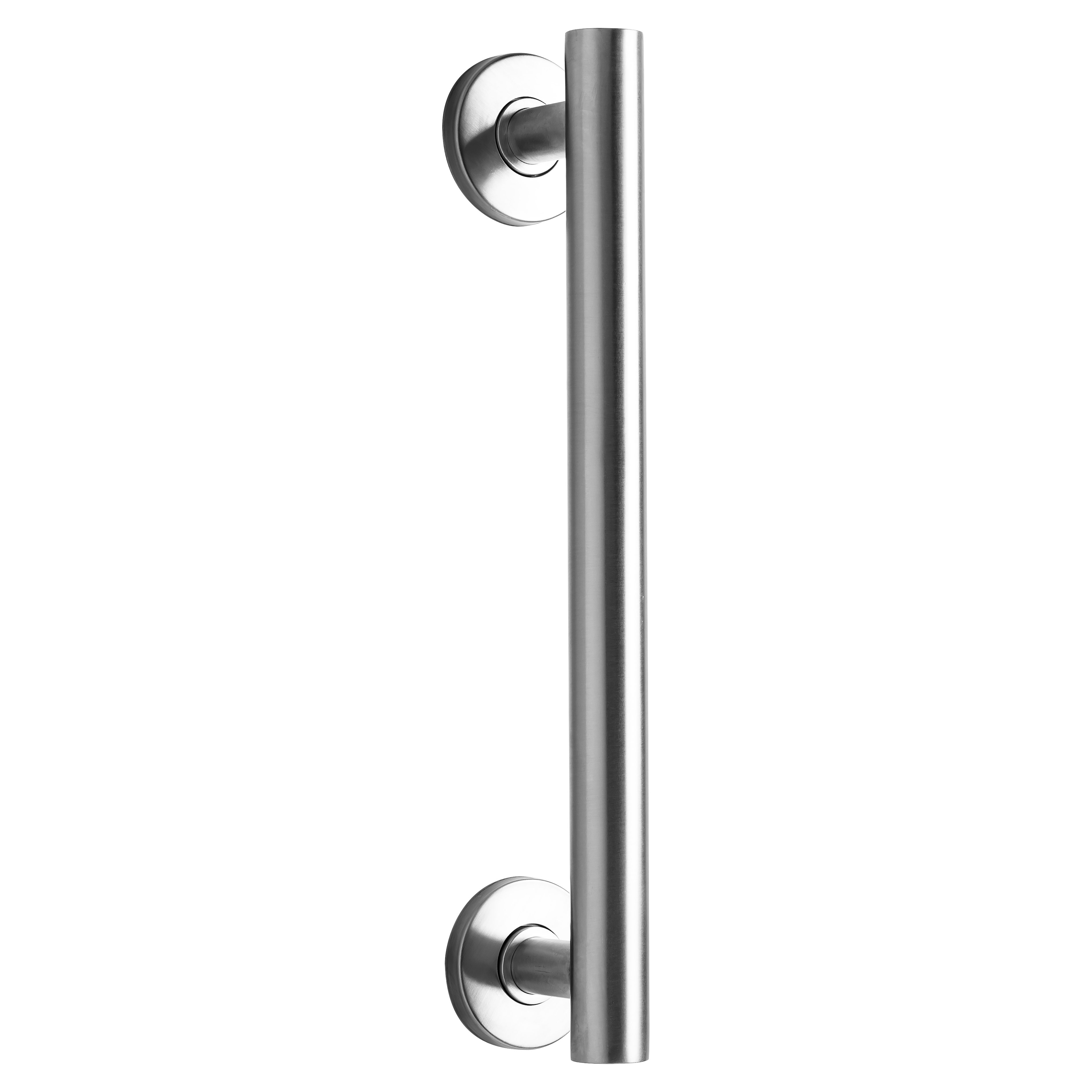 Callisto 35mm Stainless Steel Grab Rail - 450mm Length - Brushed Stainless Steel - view 2