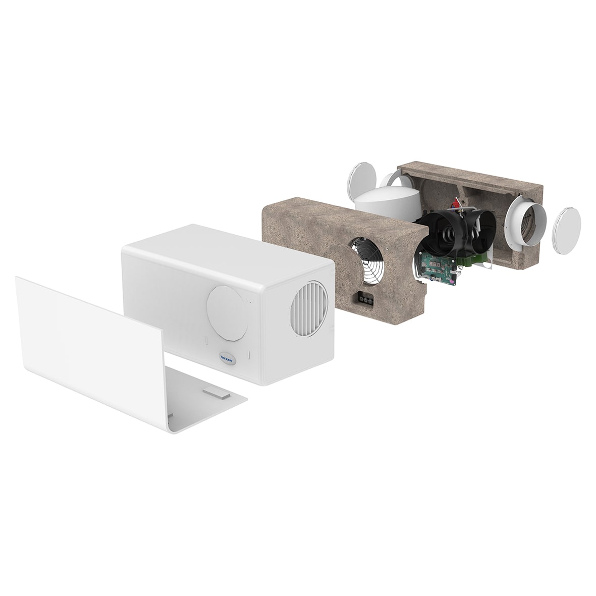 Lo-Carbon PoziDry Compact Pro Positive Input Ventilation Unit with Heater - view 6