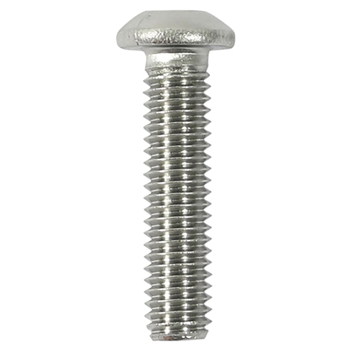 Button Head Socket Screws - M6 x 20mm - A2 Stainless Steel - Pack of 10 - view 2