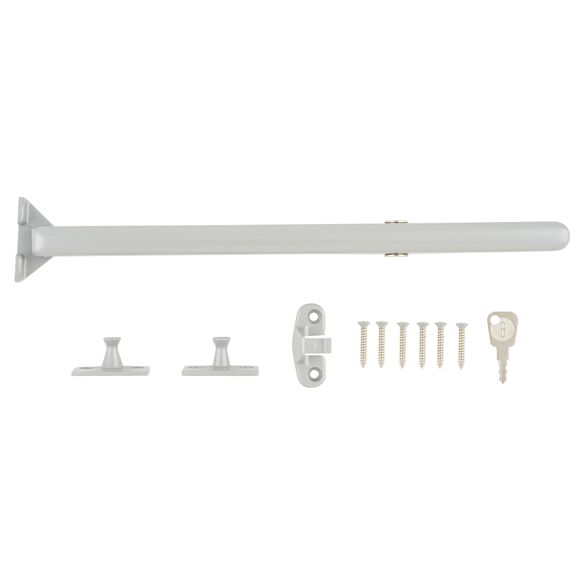 Craftsman Locking Bar Casement Window Stay - 11"/280mm Length - Premium Satin Silver - view 4