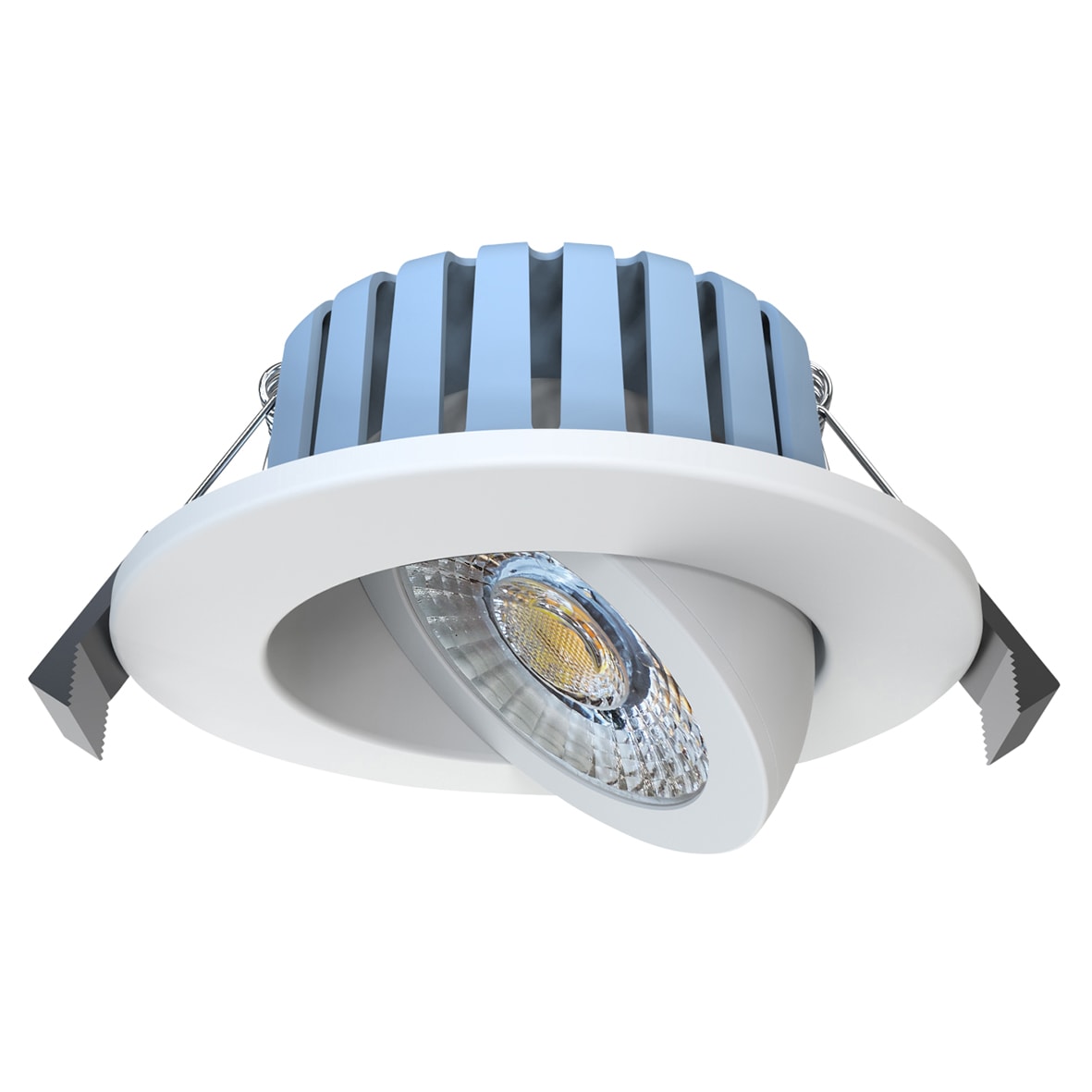 Forum Spa Eden 7W IP65 Fire Rated LED Dimmable Adjustable Downlight - 3/4/6000K CCT - White - view 2
