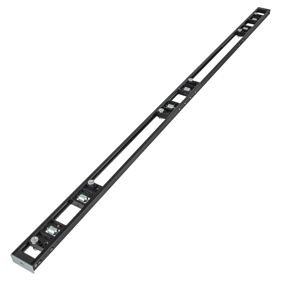 Antique Brass Fire Rated Door Handles on Square Stepped Rose - Westminster Range - view 9