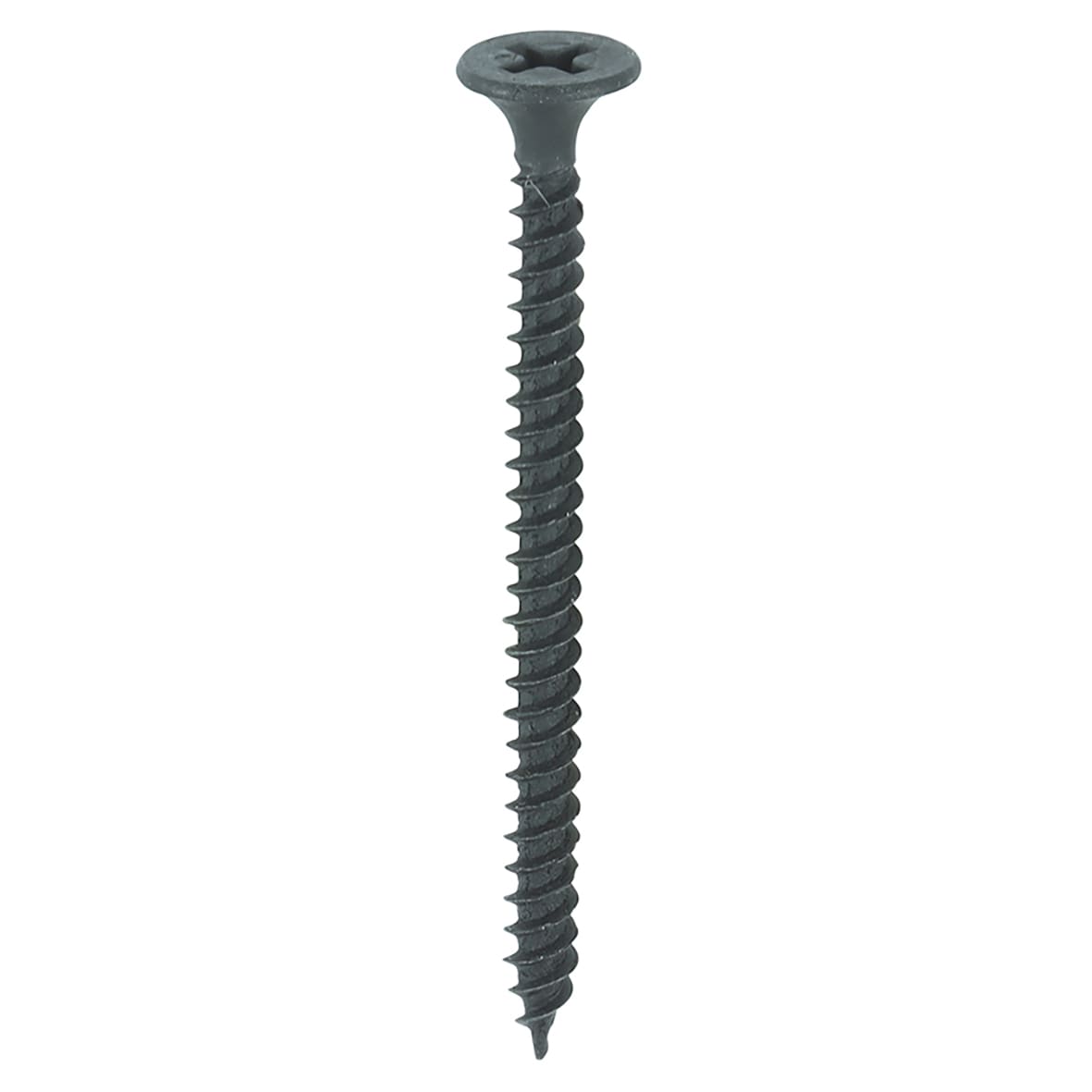 Fine Thread Bugle Head Drywall Screws - 3.5 x 50mm - Dark Grey Phosphate - Pack of 1000 - view 2