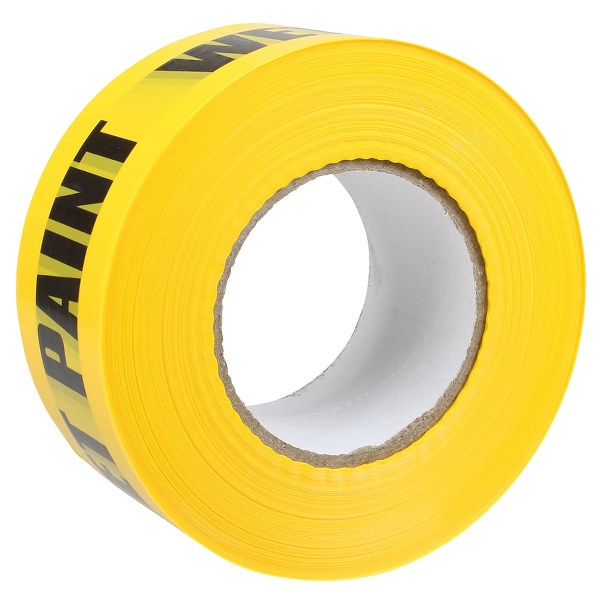 Non-Adhesive Wet Paint Marking Tape - 60mm x 200m - Black/Yellow - view 5