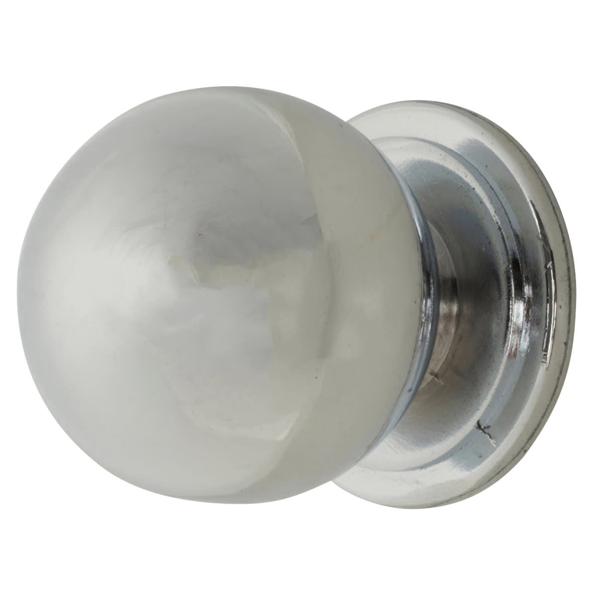 Ball Cabinet Knob - 30mm Diameter - Polished Chrome - view 2