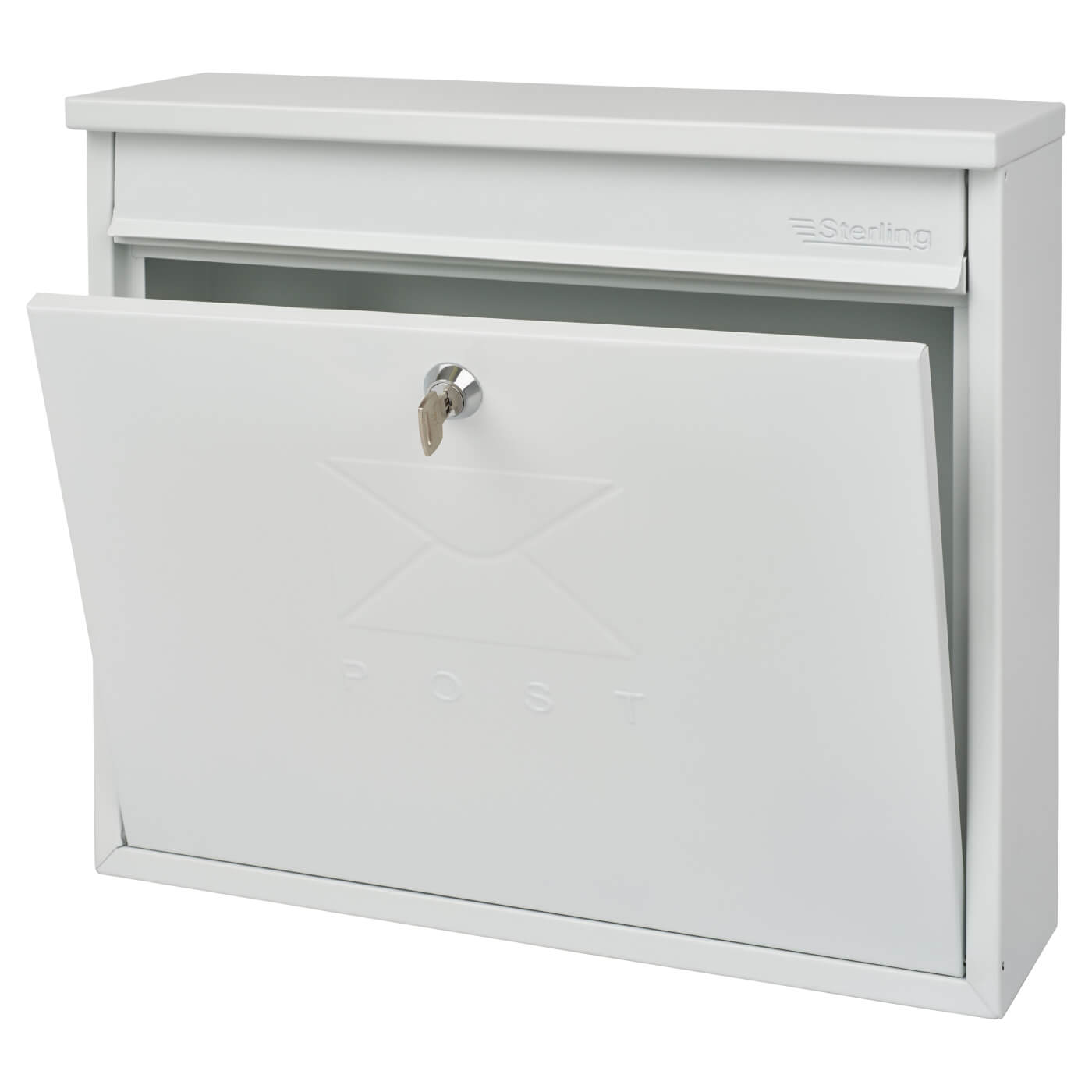 Elegance Mailbox - 362 x 310 112mm - White - view 3