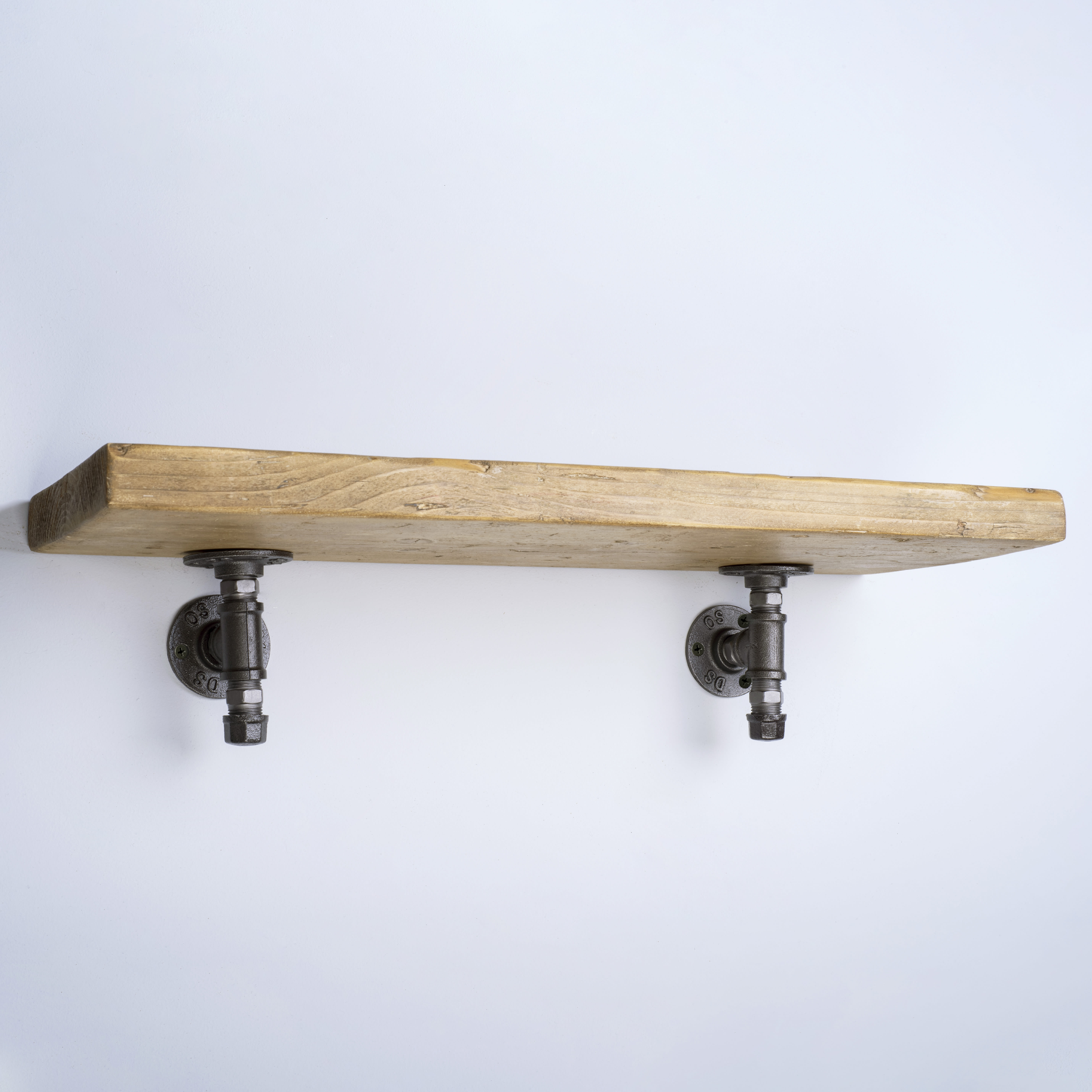 3/4" Pipe Shelf Bolted Bracket Kit - Grey - Pack of 2 - view 2