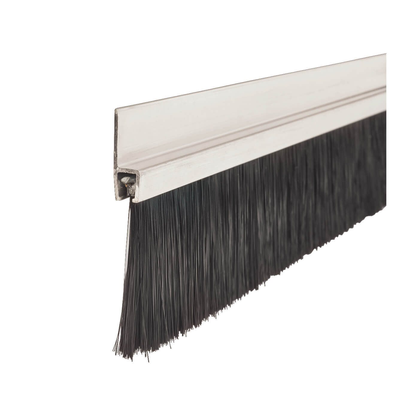 Brush Strip - H5.45 - 3000mm Length - Brush Size 45mm - Satin Aluminium - view 2