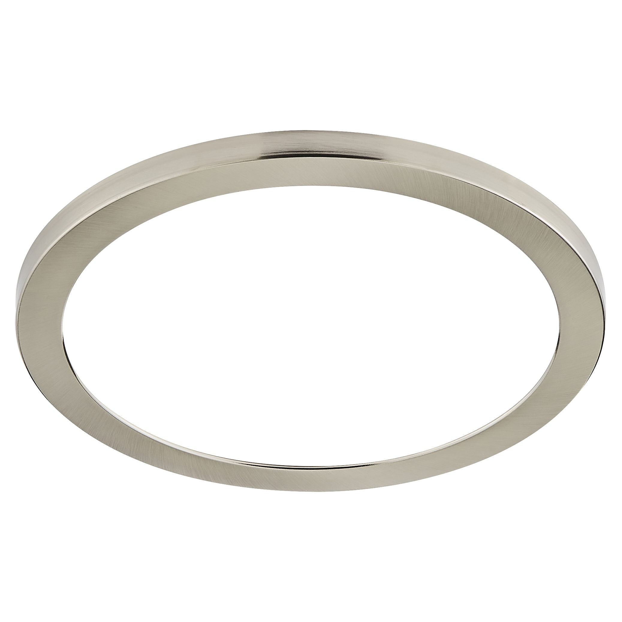 Forum Spa Tauri Magnetic Bezel for 24W Flush LED Bathroom Ceiling Light - Satin Nickel - view 2