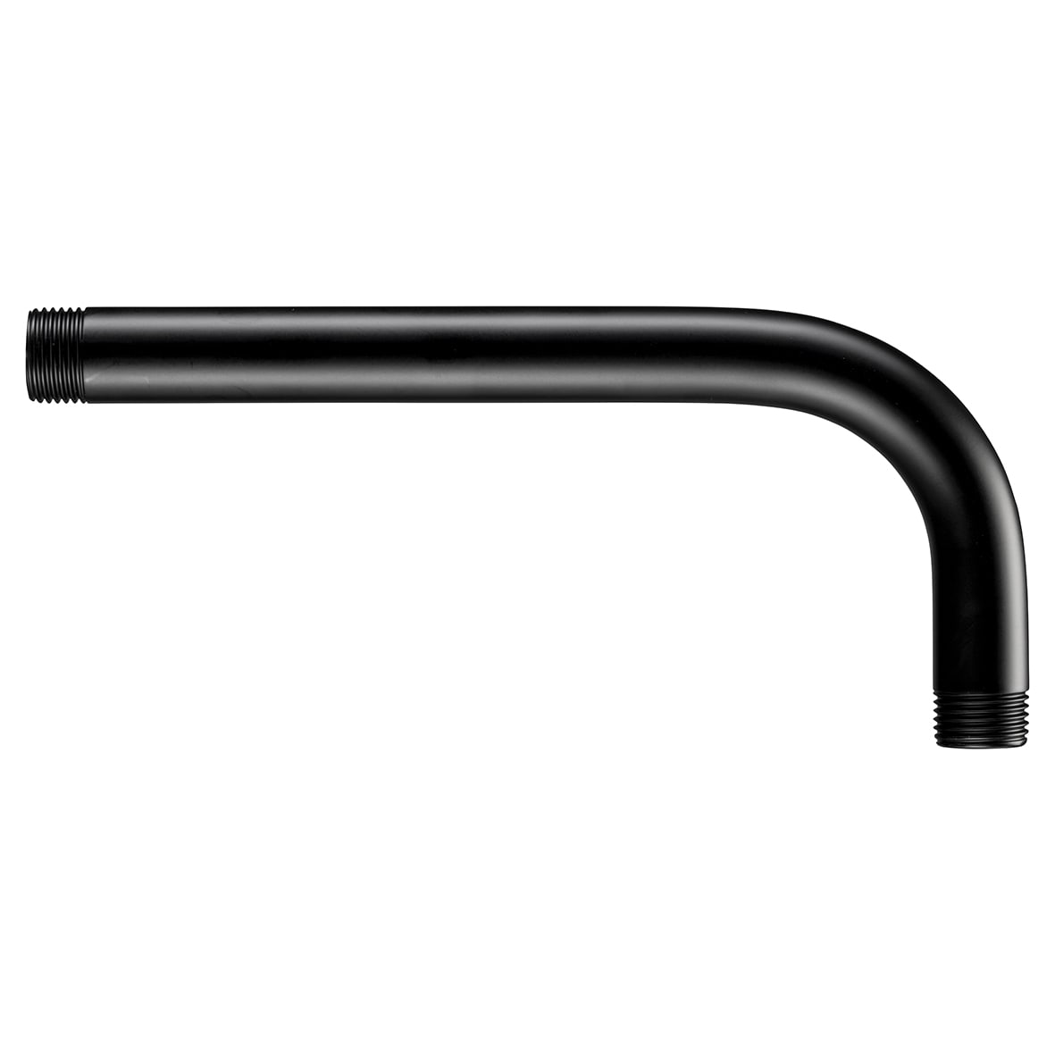 Presion Shower Arm - 210mm - Matt Black - view 2