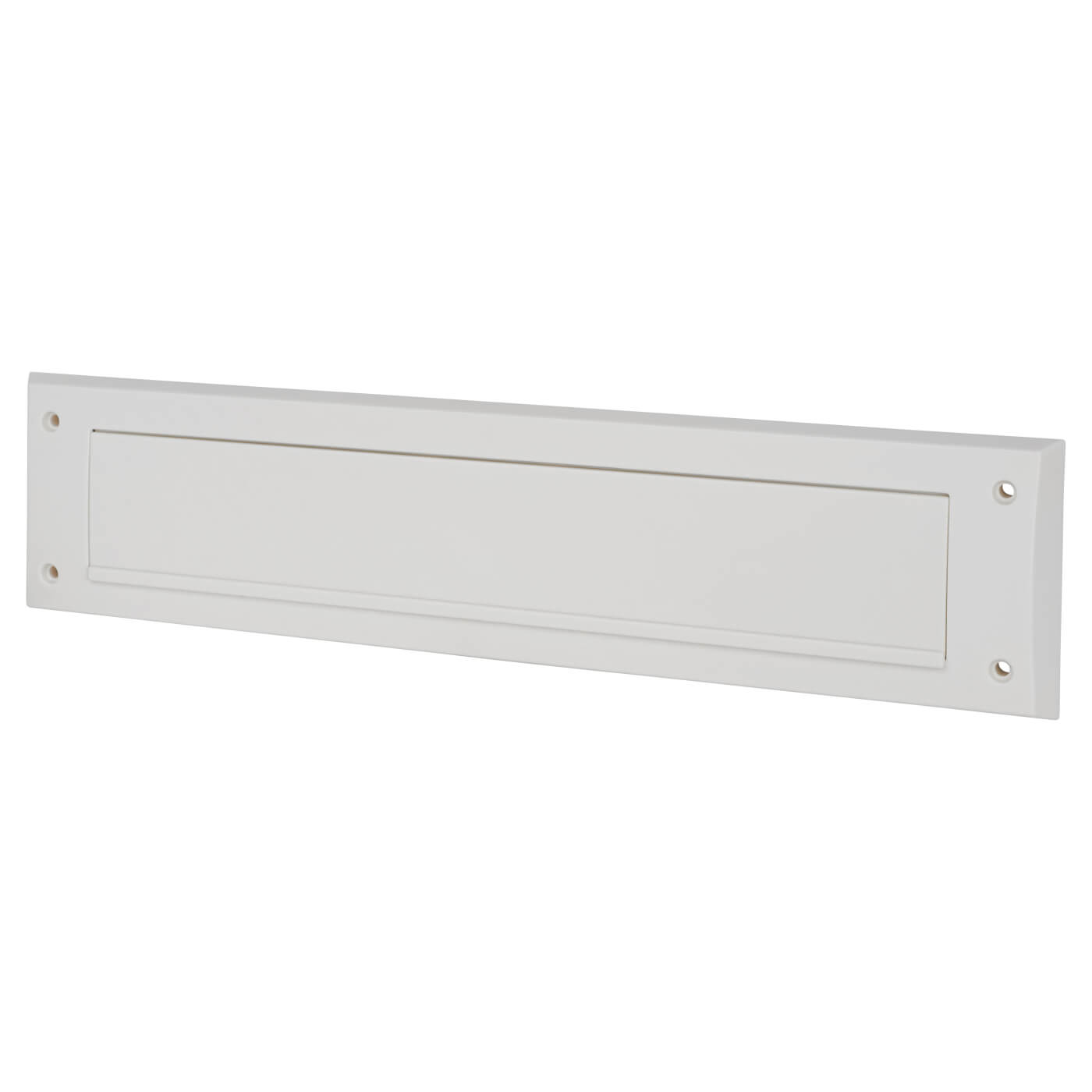 Brush Seal Interior Letter Tidy With Flap - 343 x 80mm - White - view 3