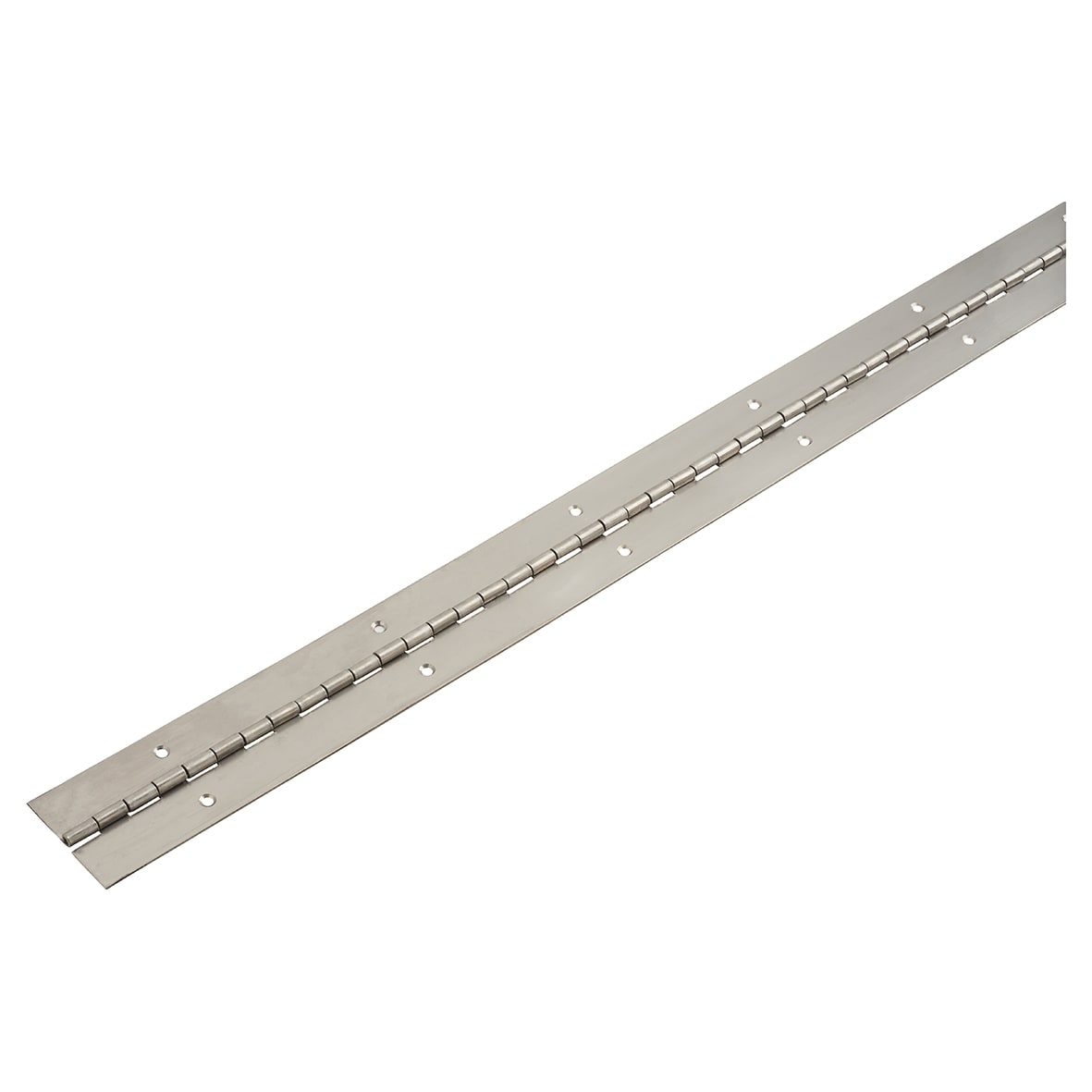Continuous Piano Hinge - 1800 x 50 x 1.2mm - Satin Stainless Steel - view 2