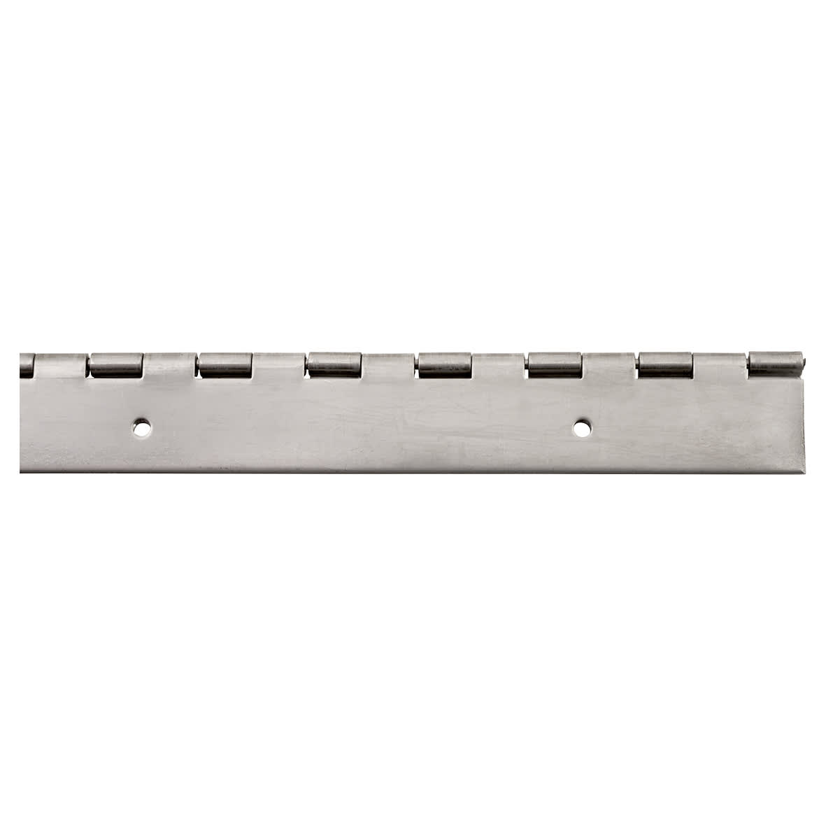 Continuous Piano Hinge - 1800 x 50 x 1.2mm - Satin Stainless Steel - view 5
