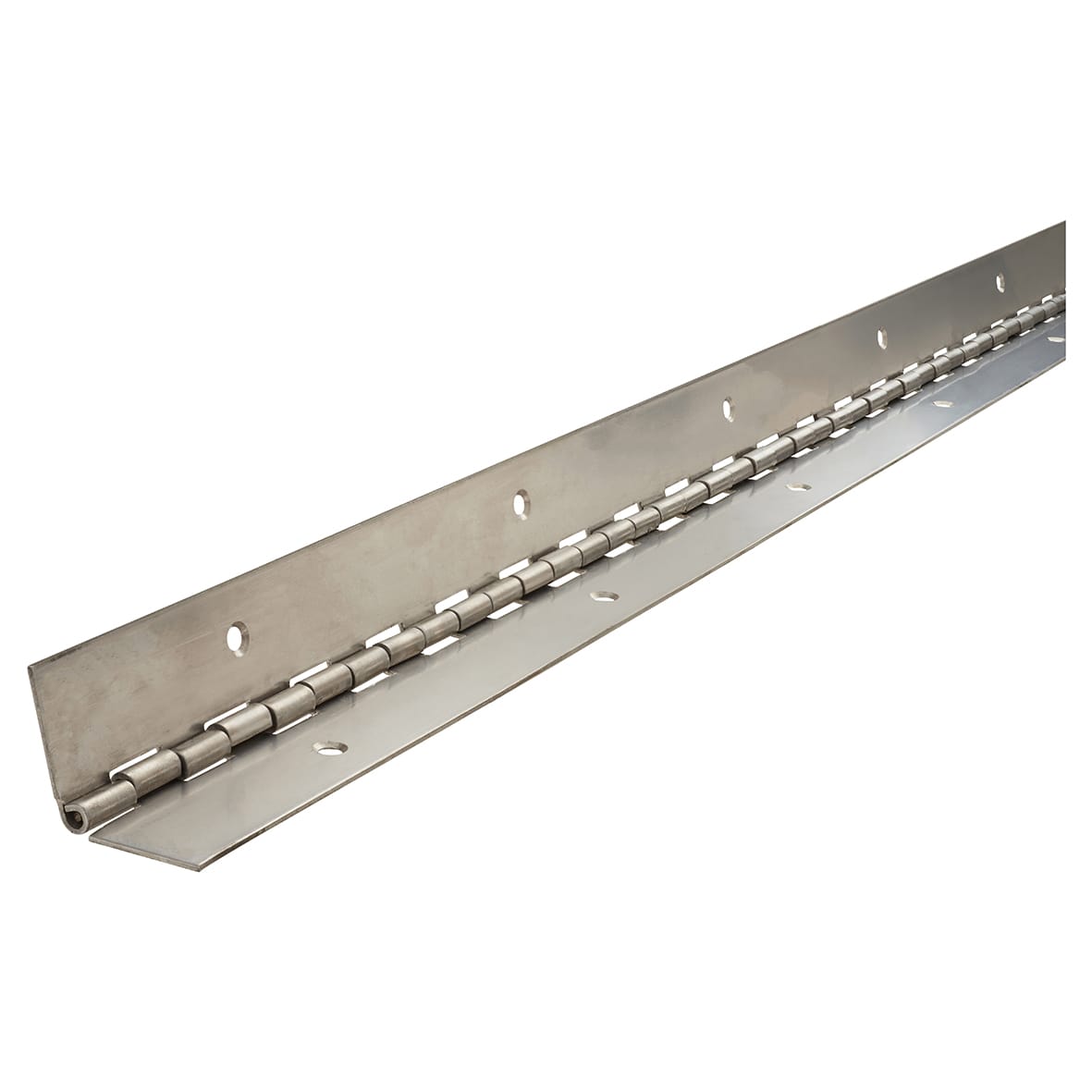 Continuous Piano Hinge - 1800 x 50 x 1.2mm - Satin Stainless Steel - view 6
