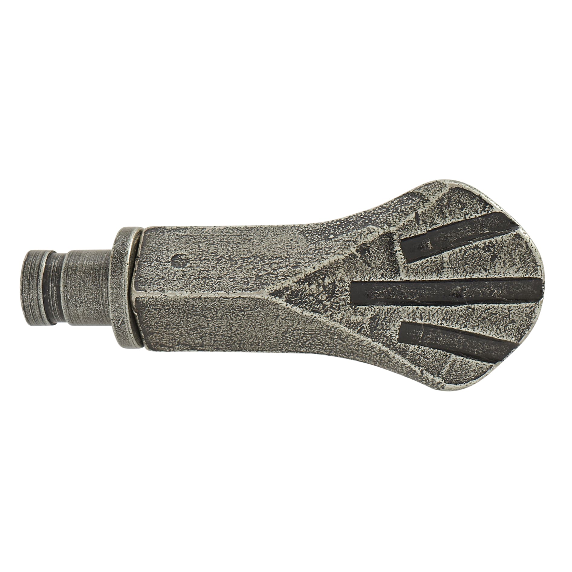 Shell Curtain Finials - Pewter - view 2