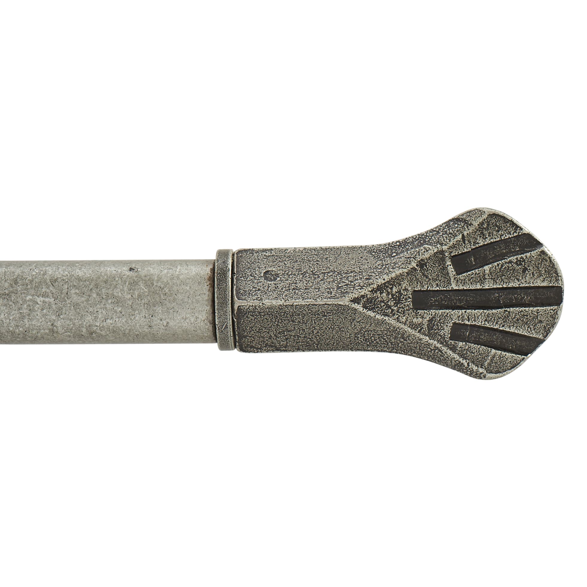 Shell Curtain Finials - Pewter - view 3