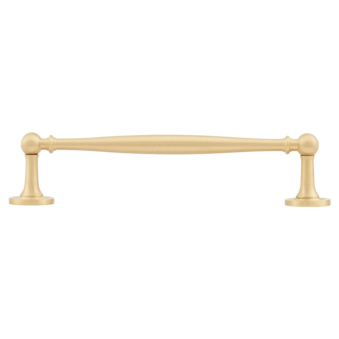 Marcus Colonial 11.5mm D-Bar Cabinet Pull Handle - 152mm Centres - Satin Brass - view 2