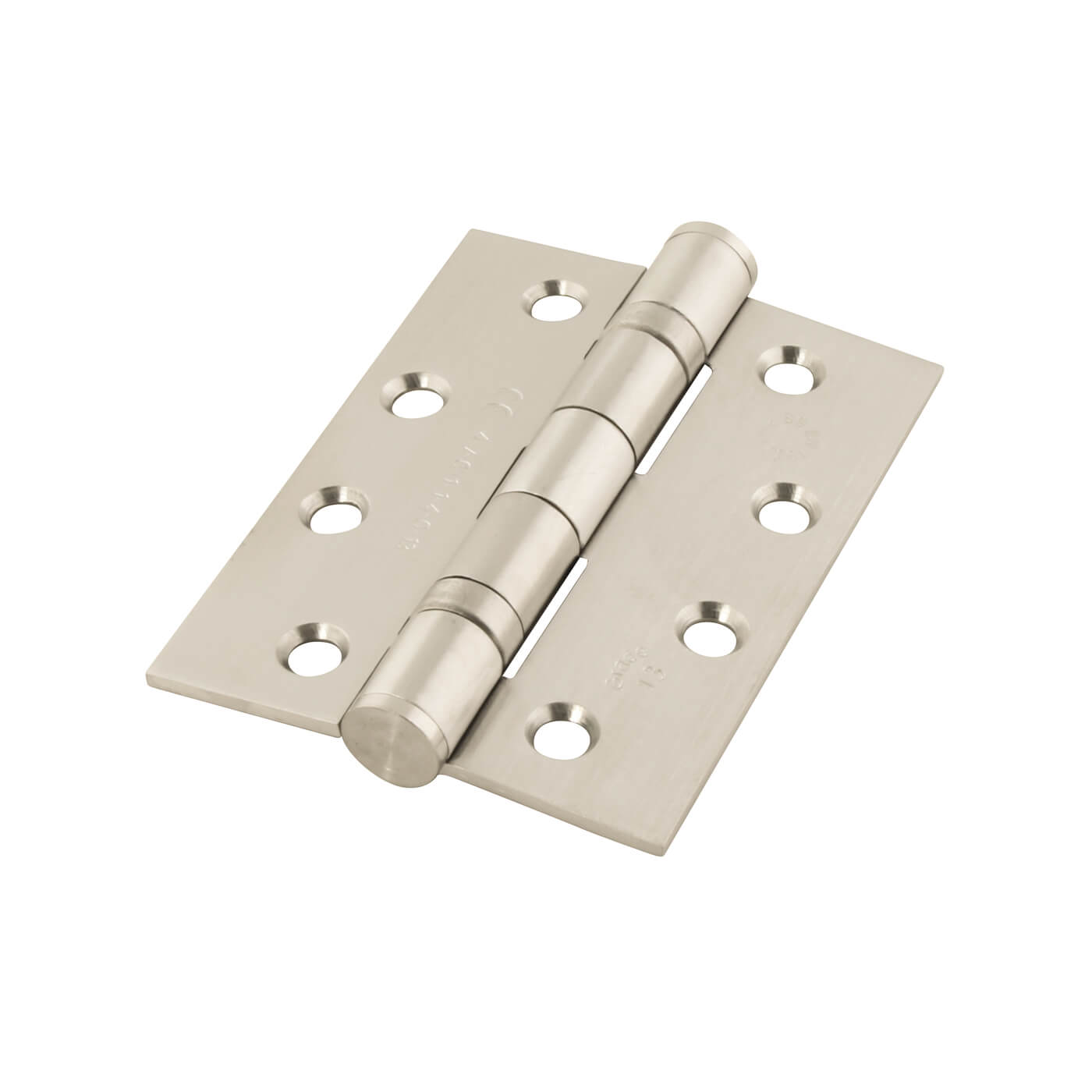 Satin Stainless Steel 22mm Return to Door Latch Door Handles on Rose Pack - view 5