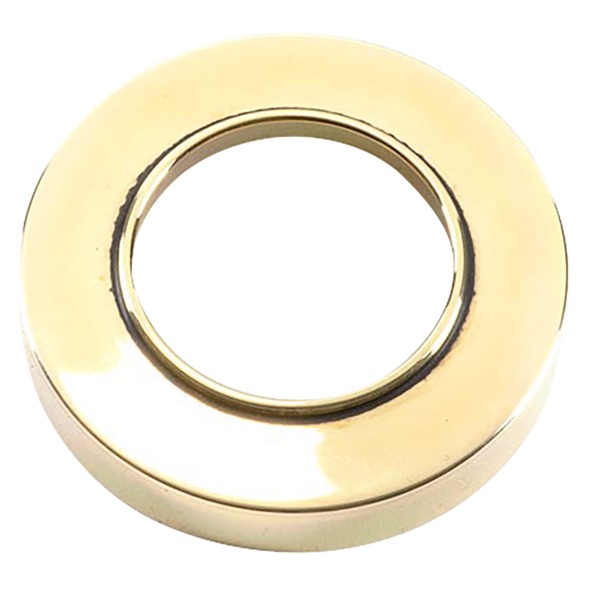 Aged Brass Door Handles on Round Rose - Avon Range - view 3