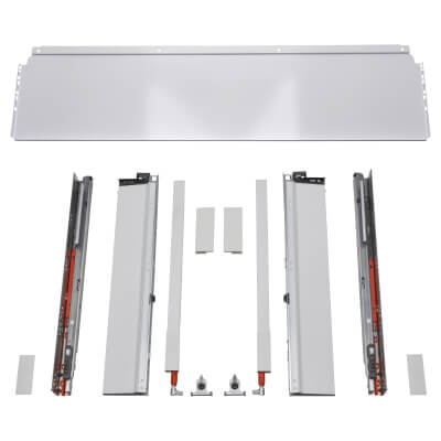 TANDEMBOX ANTARO BLUMOTION Soft Close Pan Drawer - (H) 203mm x (D) 350mm x (W) 1000mm - White - view 3