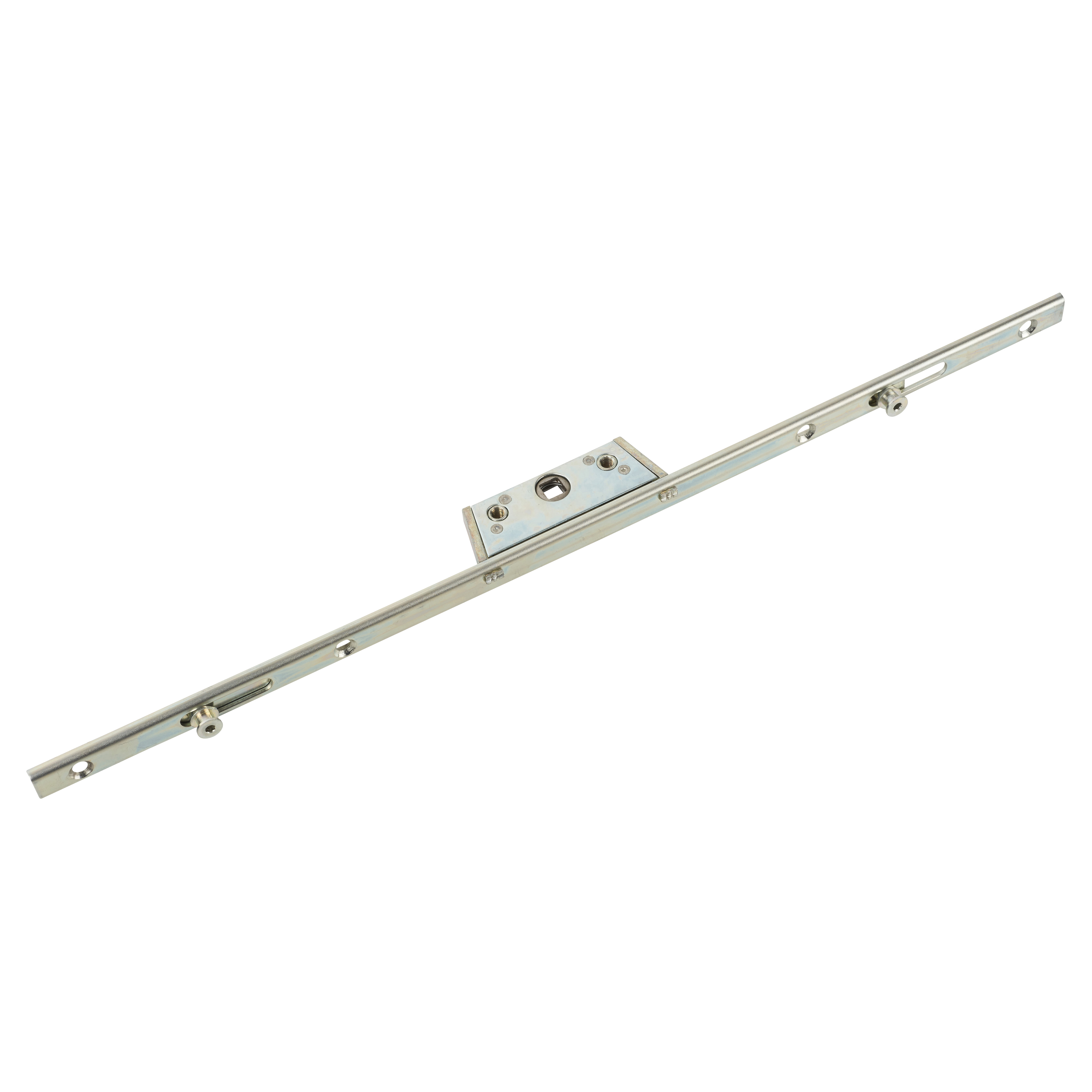 Slim U-Rail Offset Espagnolette uPVC Window Lock - 400mm Length - 20mm Backset - 6mm Cam - view 2