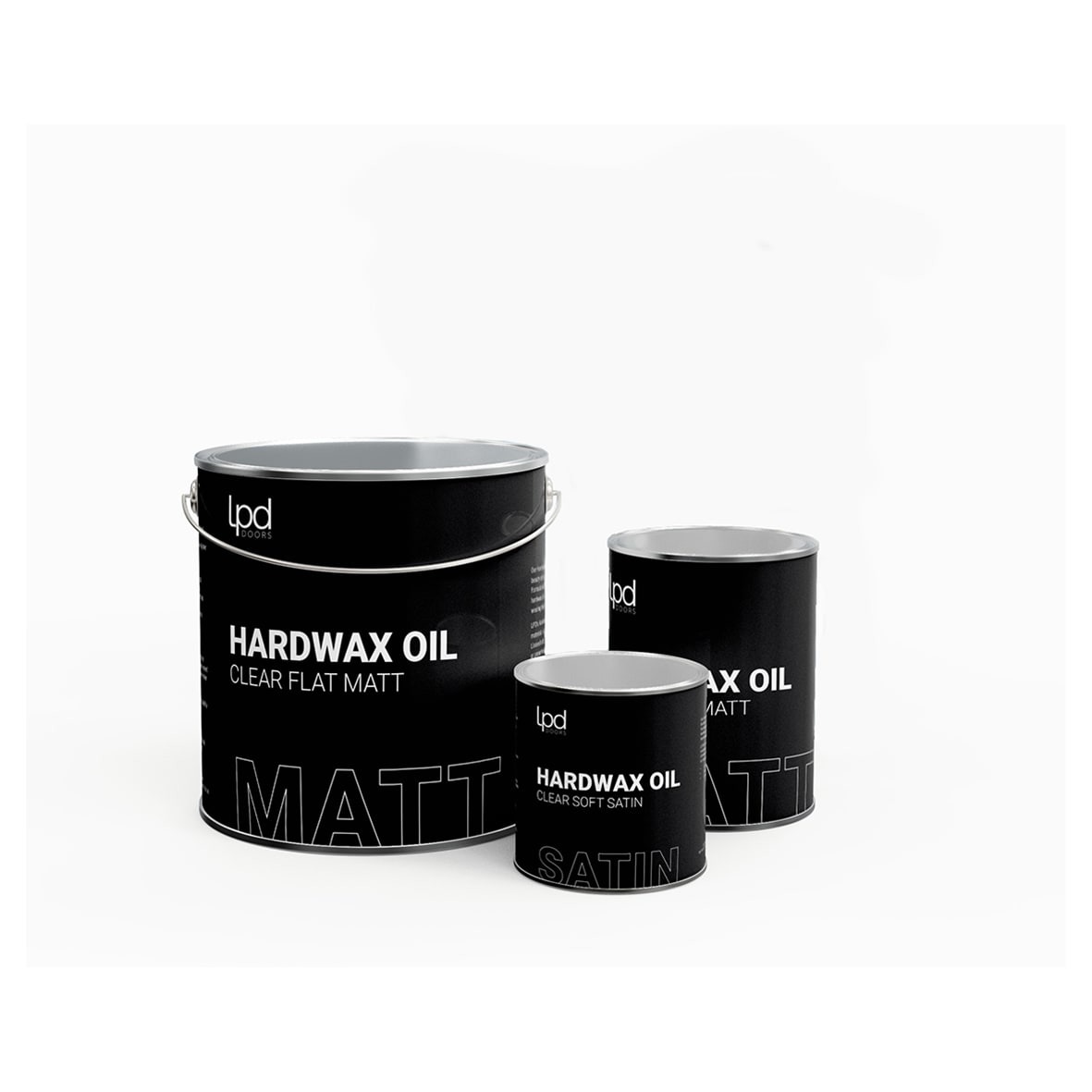 LPD Hardwax Oil - Clear Flat Matte - 2.5L - view 2