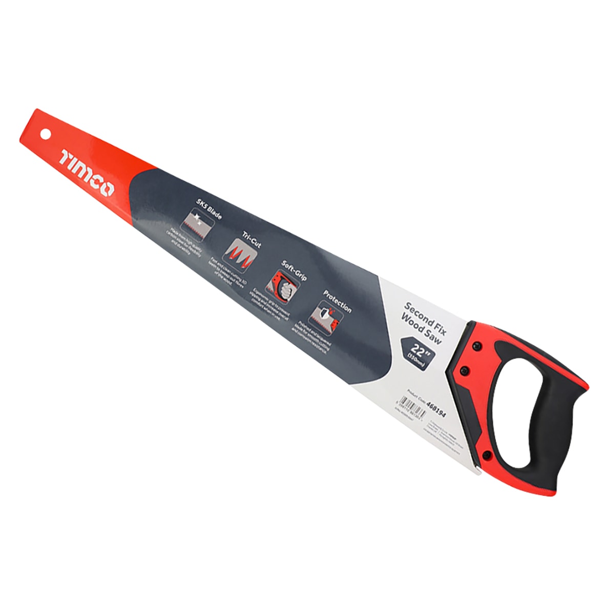 Second Fix 22"/ 550mm Wood Saw - 11 TPI - view 3
