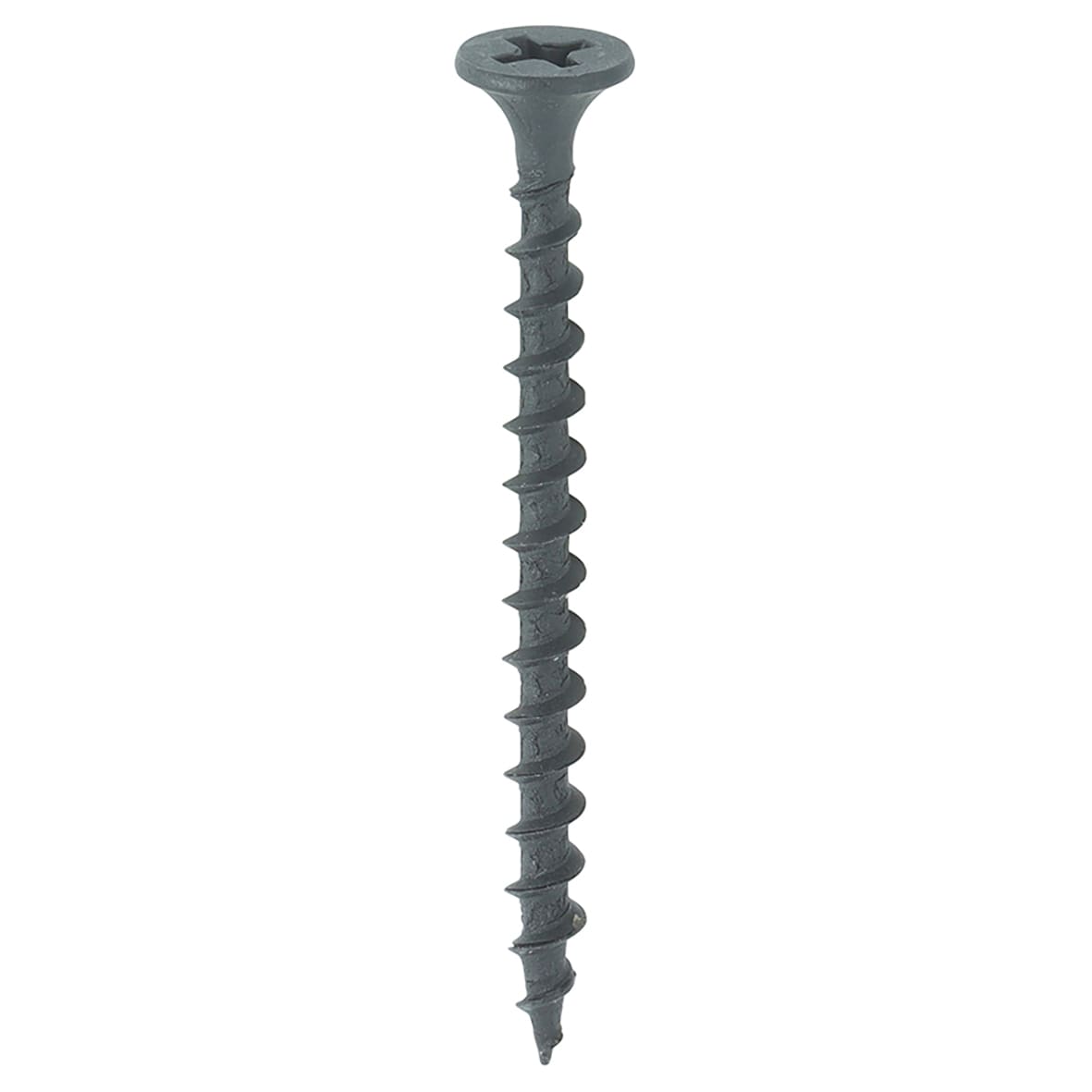 Coarse Thread Bugle Head Drywall Screws - 3.5 x 50mm - Dark Grey Phosphate - Pack of 1000 - view 2