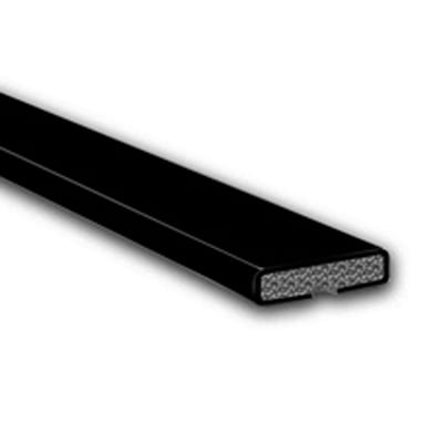 Plain Fire Only Intumescent Strip - - 20 x 4 x 2100mm - Black - Pack of 10 - view 2