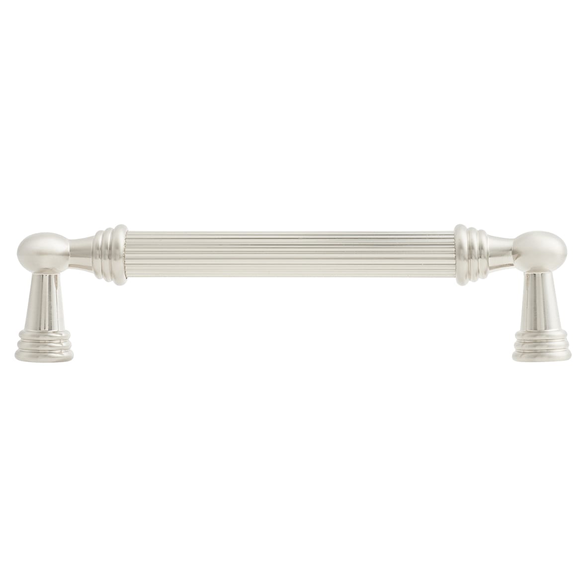 Whitby Lines 10mm T-Bar Cabinet Pull Handle - 128mm Centres - Satin Nickel - view 2