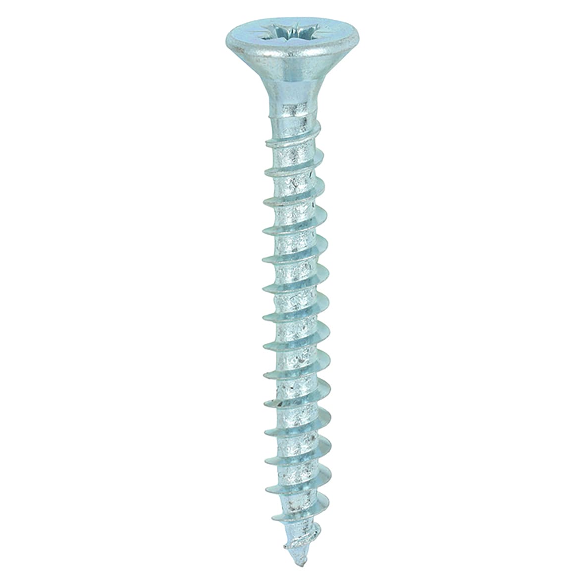 Solo Chippy Pozi Countersunk Wood Screws - 6.0 x 50mm - Zinc Plated - Pack of 200 - view 3