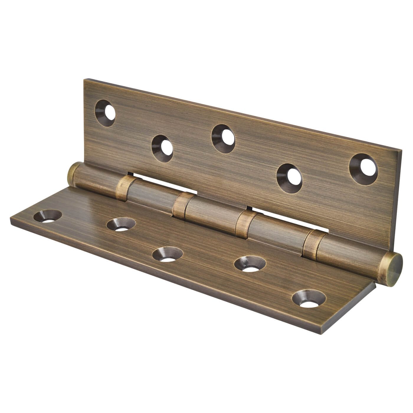 Performance Ball Bearing Butt Door Hinge - 152 x 89 x 4mm - Antique Brass - Pair - view 3