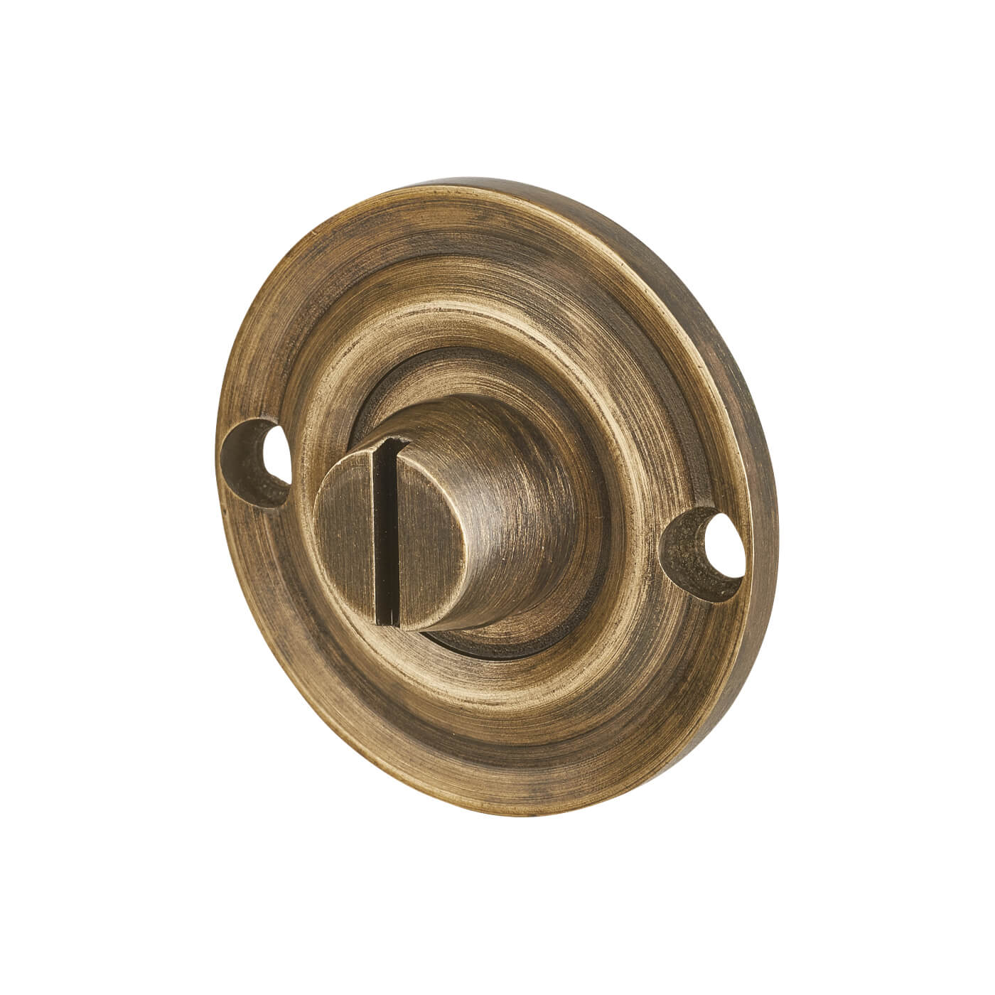 Bathroom Turn & Release - 43mm Diameter - Florentine Bronze - view 4