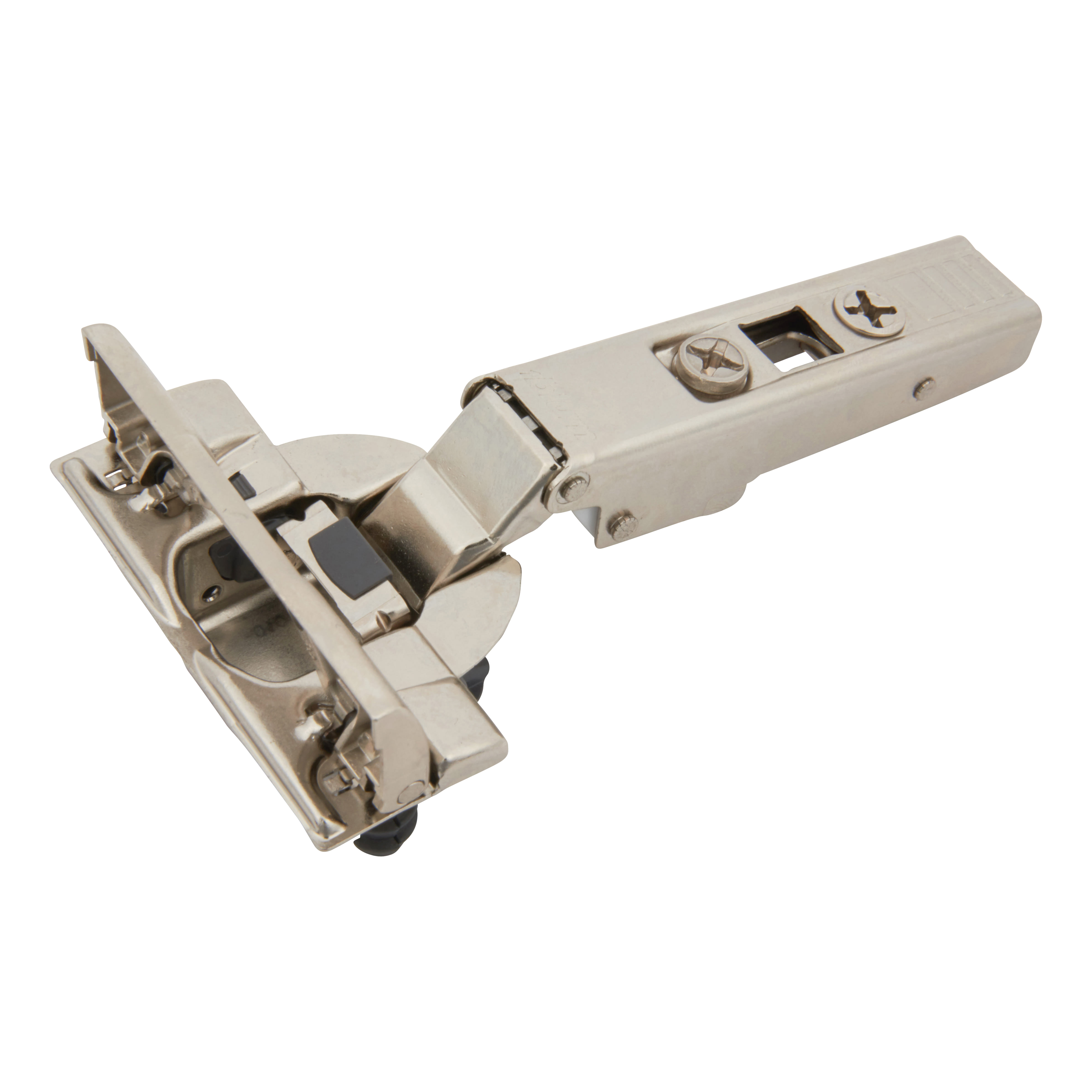 CLIP Top INSERTA Soft Close Cabinet Hinge - 110° - Overlay - Zinc Plated - Pair - view 3