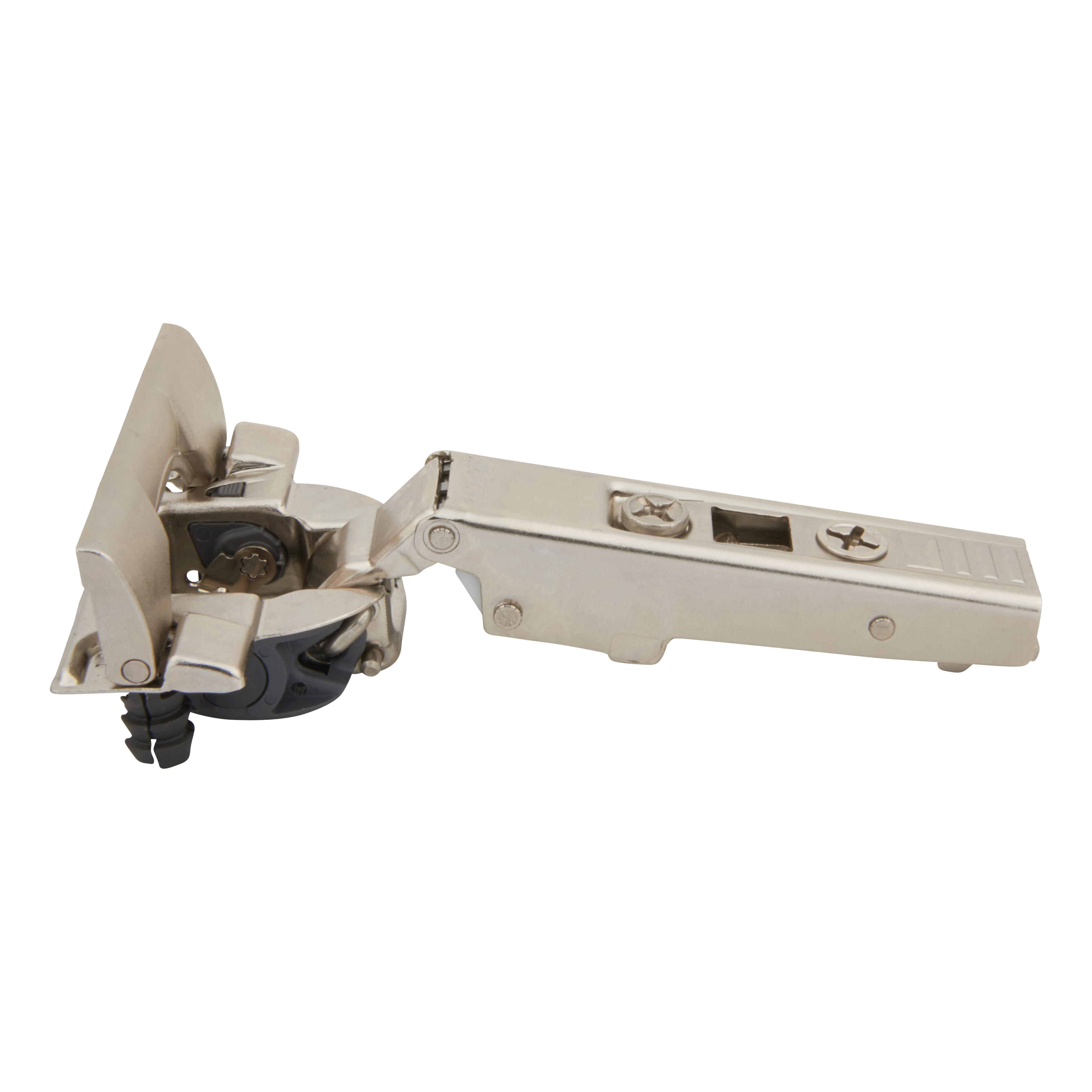 CLIP Top INSERTA Soft Close Cabinet Hinge - 110° - Overlay - Zinc Plated - Pair - view 4