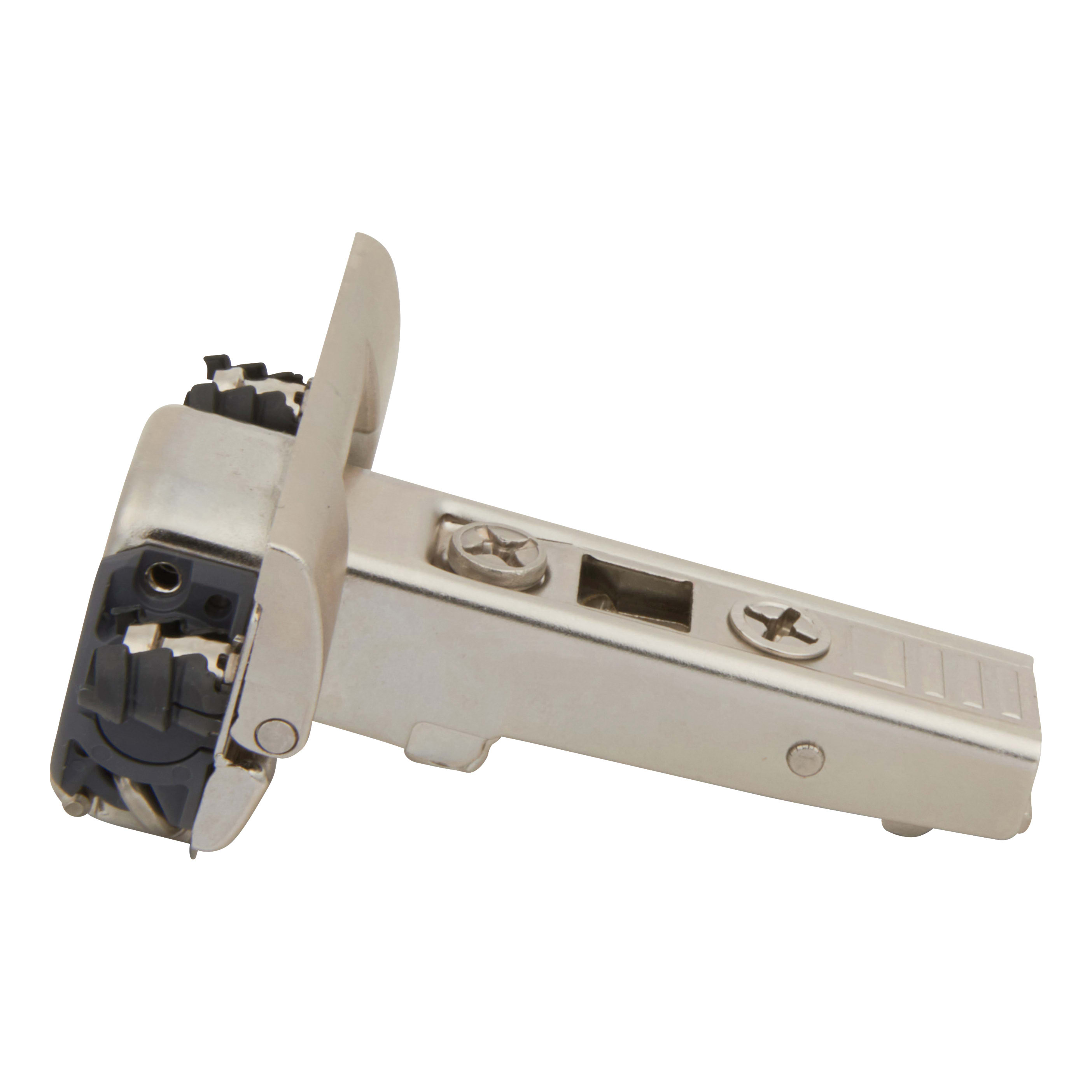 CLIP Top INSERTA Soft Close Cabinet Hinge - 110° - Overlay - Zinc Plated - Pair - view 6