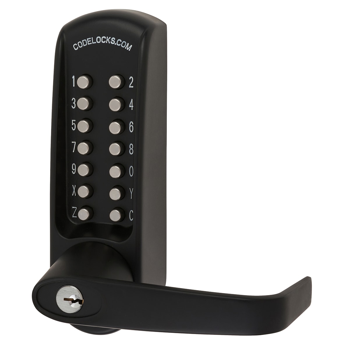Heavy Duty External Marine Grade Push Button Code Lock and Latch - Black - view 2