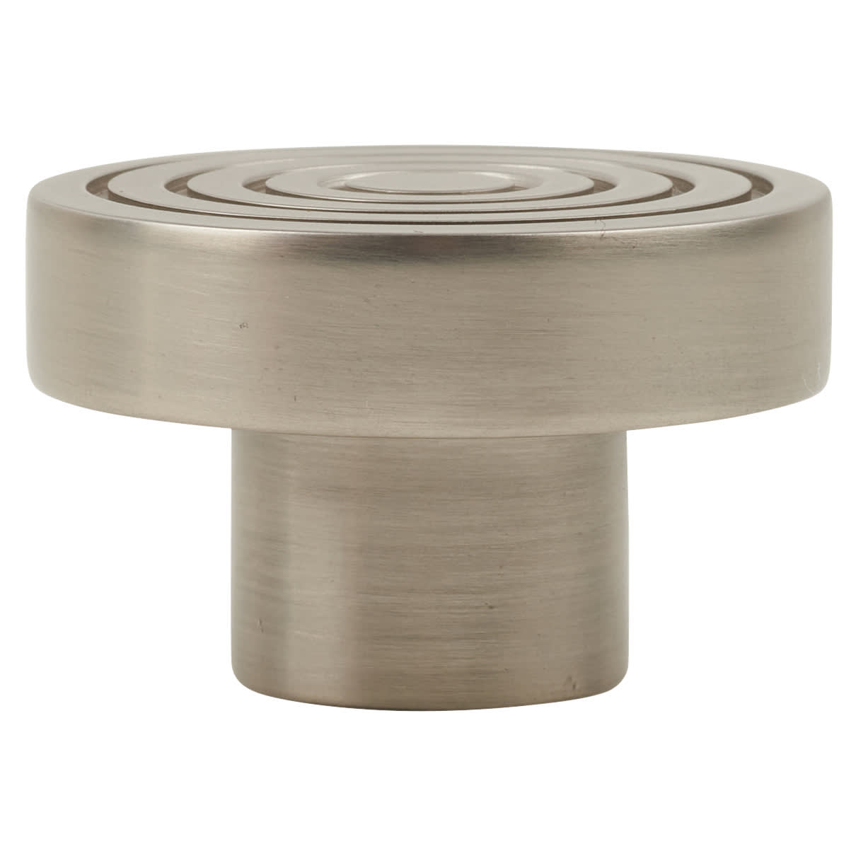 Hoxton Murray Round Cabinet Knob - 30mm Diameter - Satin Nickel - view 2