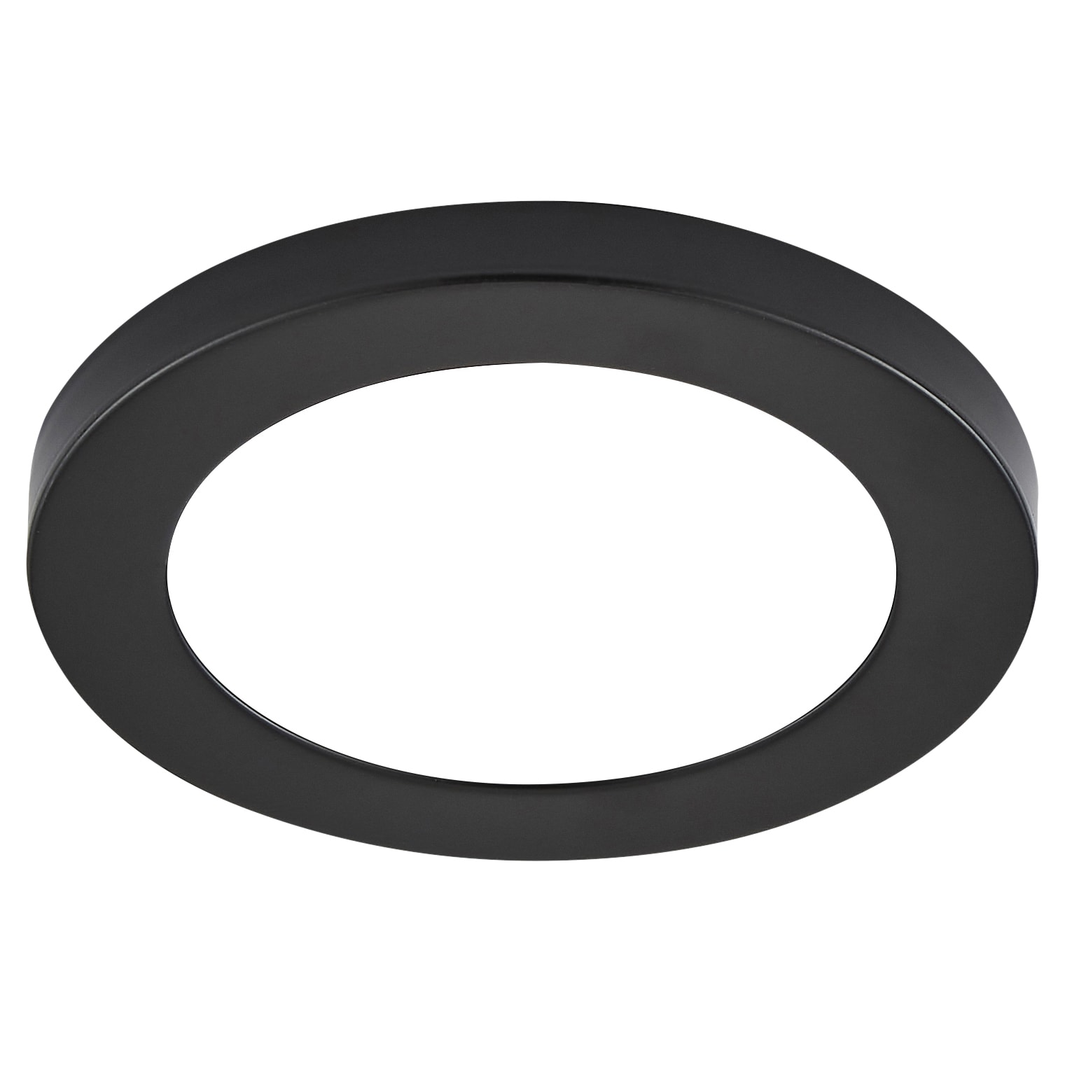 Forum Spa Tauri Magnetic Bezel for 12W Flush LED Bathroom Ceiling Light - Satin Black - view 2