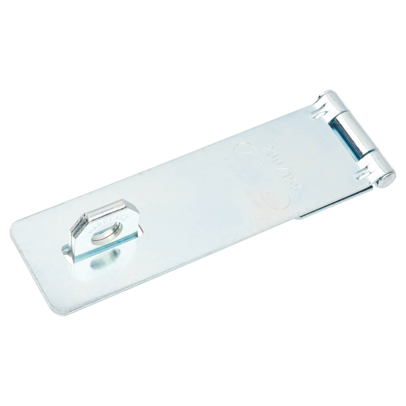 200 Traditional Hasp & Staple - 155 x 47mm - Zinc Plated - view 4